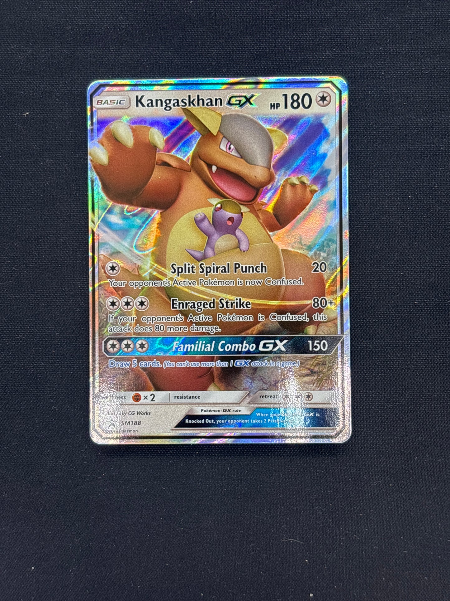 Auction Lot 333: Kangaskhan GX Full Art Card Conditions Vary