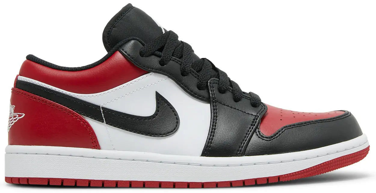 Air Jordan 1 Low Bred Toe Sz 11.5
