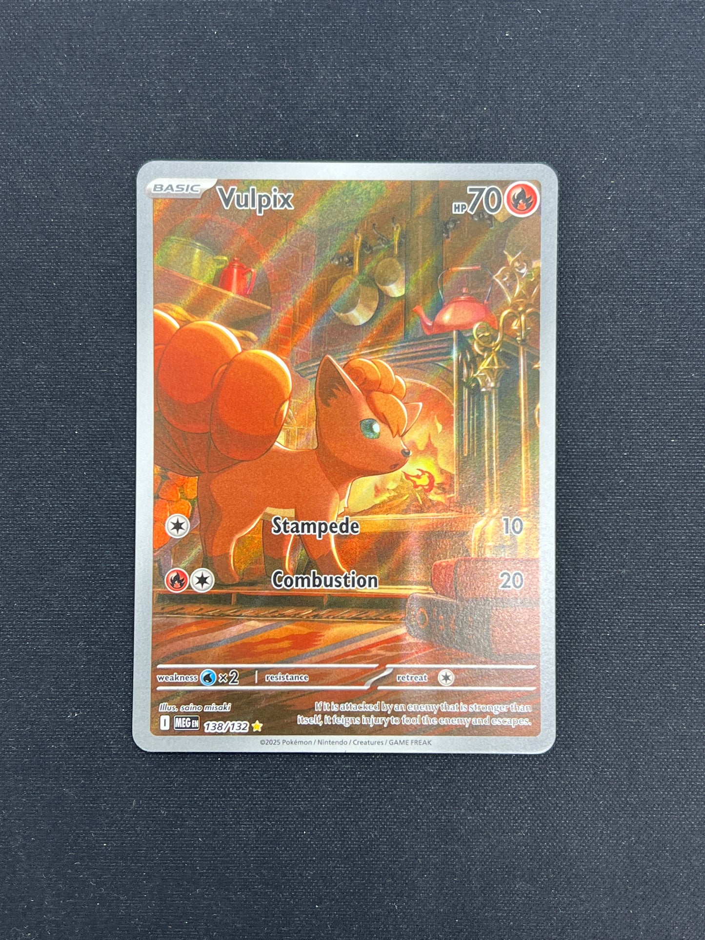 Auction Lot 249: Pokemon Cards Vulpix Illustration Rare Condtions Vary