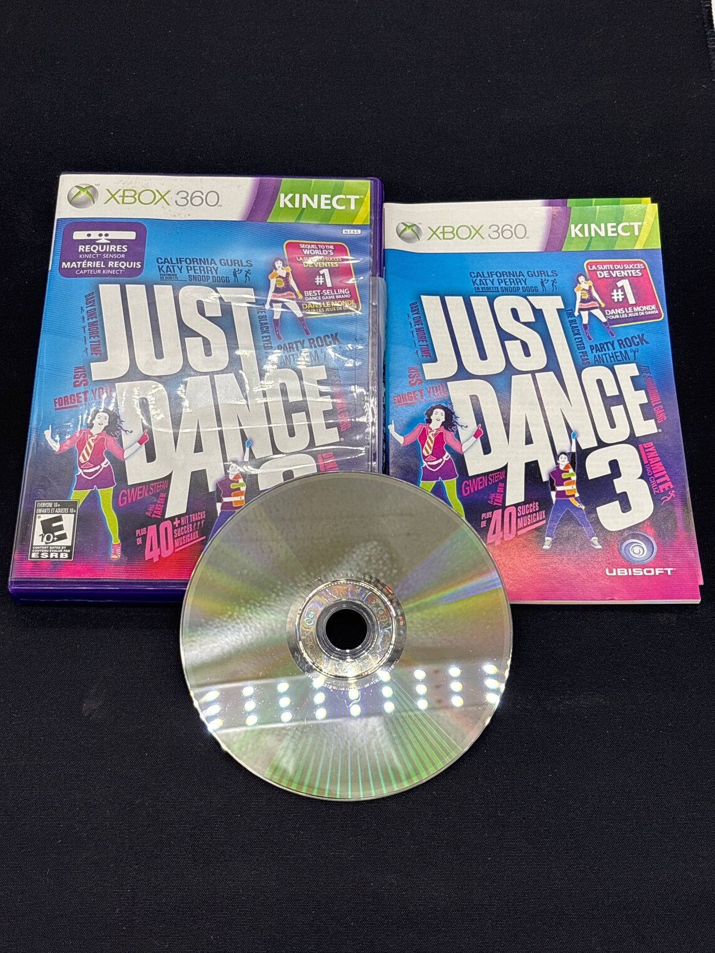 Auction Lot 157: Just Dance 3 XBOX 360 Video Game CIB