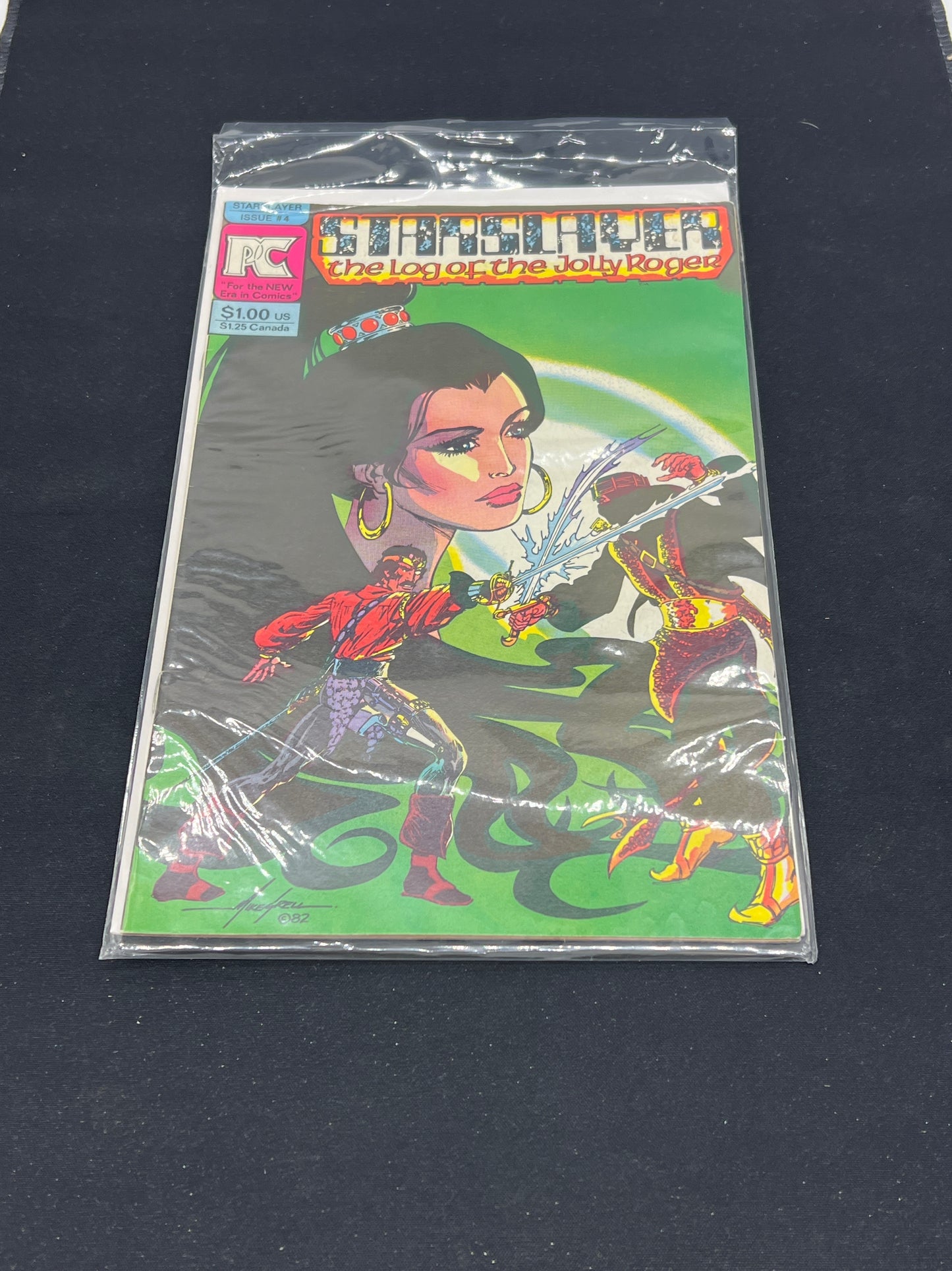 Auction Lot 128: PC Comics Starslayer The Log of the Jolly Roger Issue 4