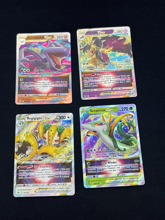 Auction Lot 367: Pokemon VSTAR Card Lot Conditions Vary