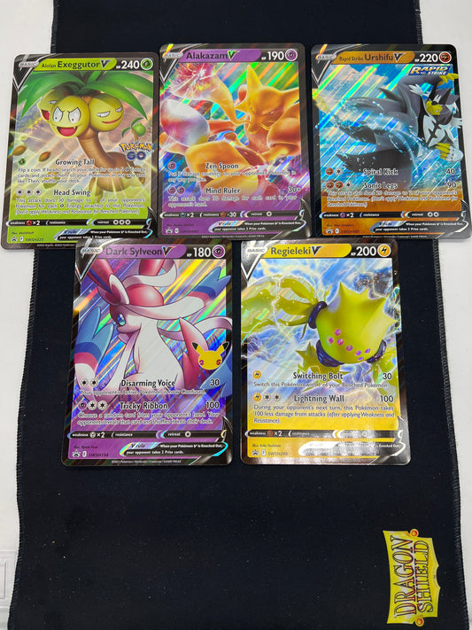 Auction Lot 72: Pokemon Cards Lot of 5 Assorted Jumbo Conditions Vary Lot 4