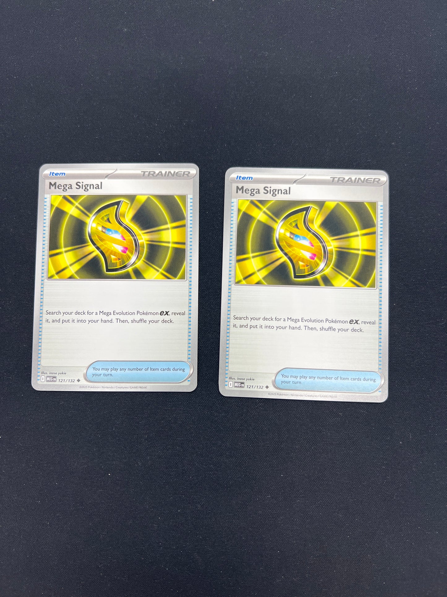 Auction Lot 228: Pokemon Cards Lot of 2 Mega Signal Mega Evolutions Conditions Vary