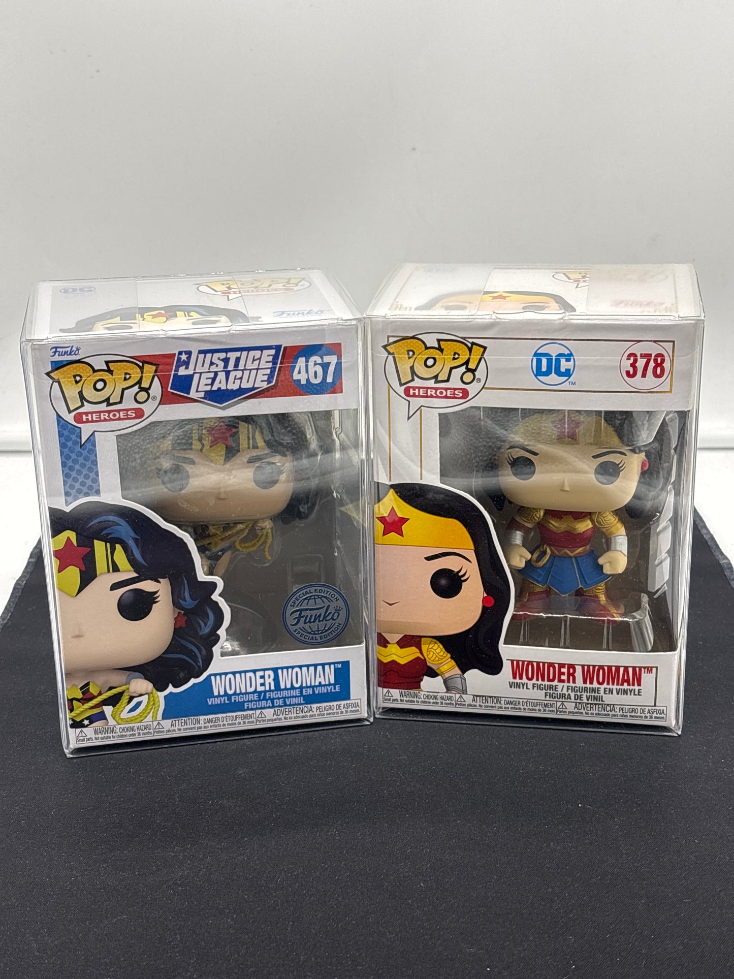 Auction Lot 15: POP Funko Wonder Women Figures 467 378
