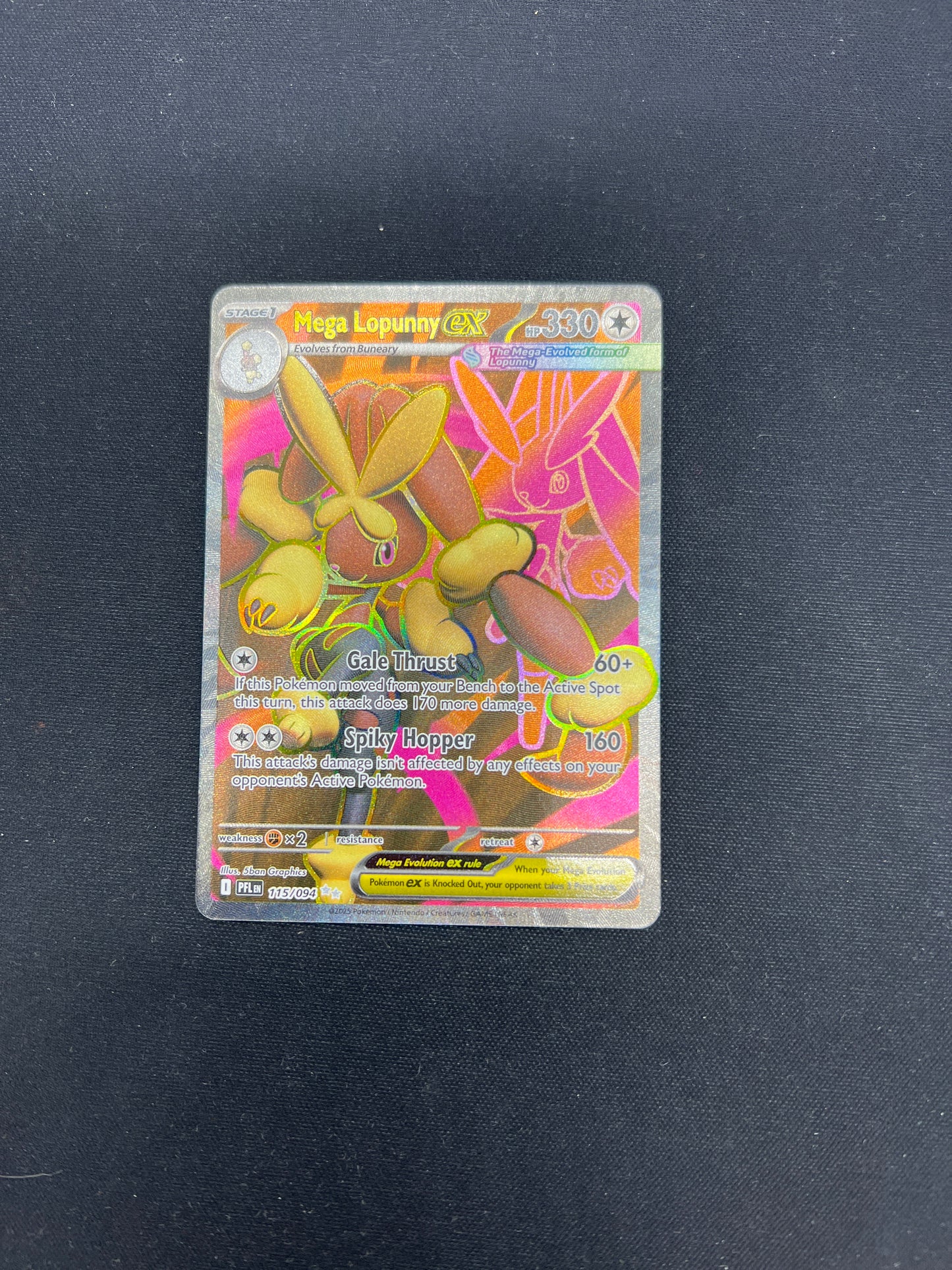Auction Lot 271: Pokemon Cards Mega Lopunny EX Full Art Conditions Vary