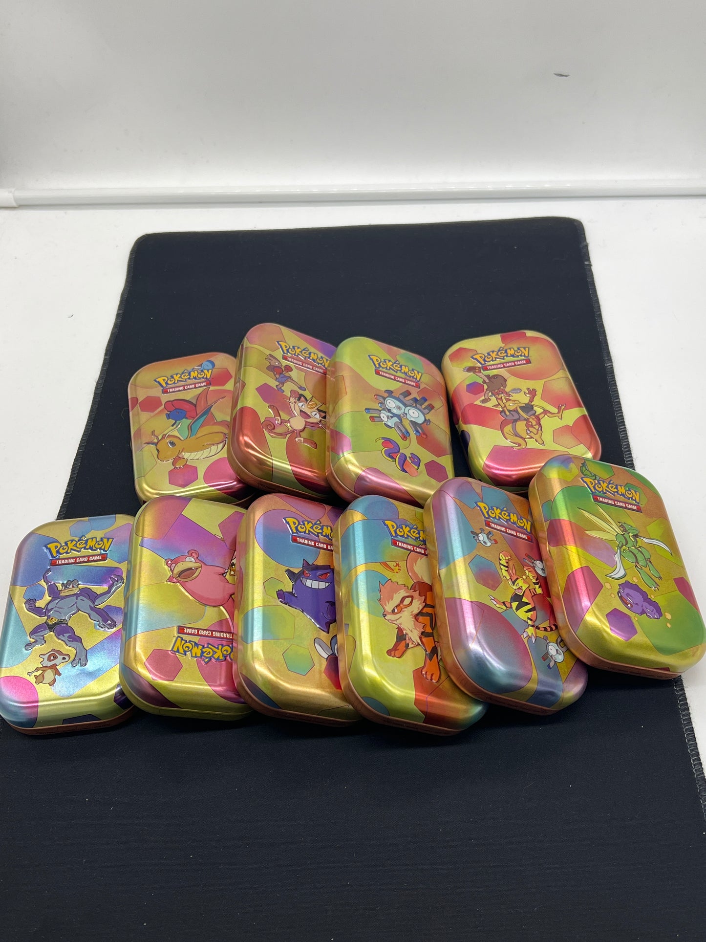 Auction Lot 299: Pokemon Cards Lot of 10 EMPTY 151 Tins