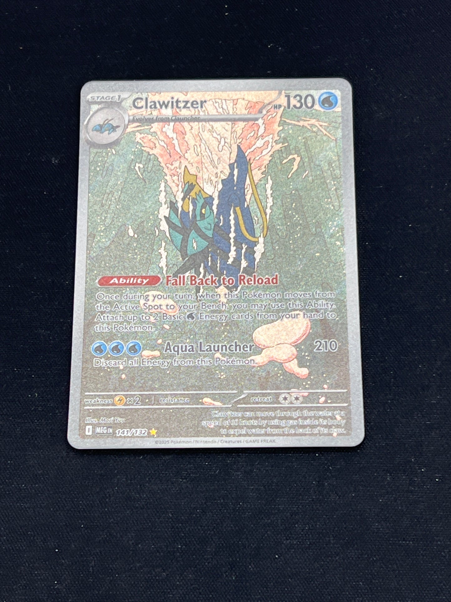 Auction Lot 77: Pokemon Cards Clawitzer Illustration Rare Condition Vary