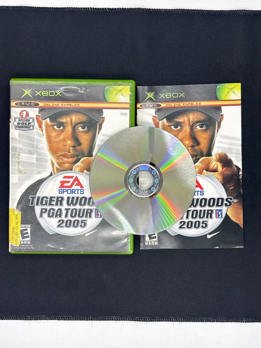 Auction Lot 367: Tiger Woods PGA Tour 2005 Video Game XBOX CIB
