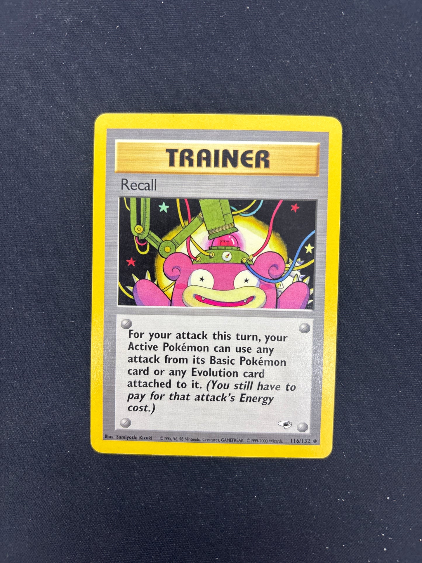 Auction Lot 186: Pokemon Card Recall Gym Heroes Conditions Vary