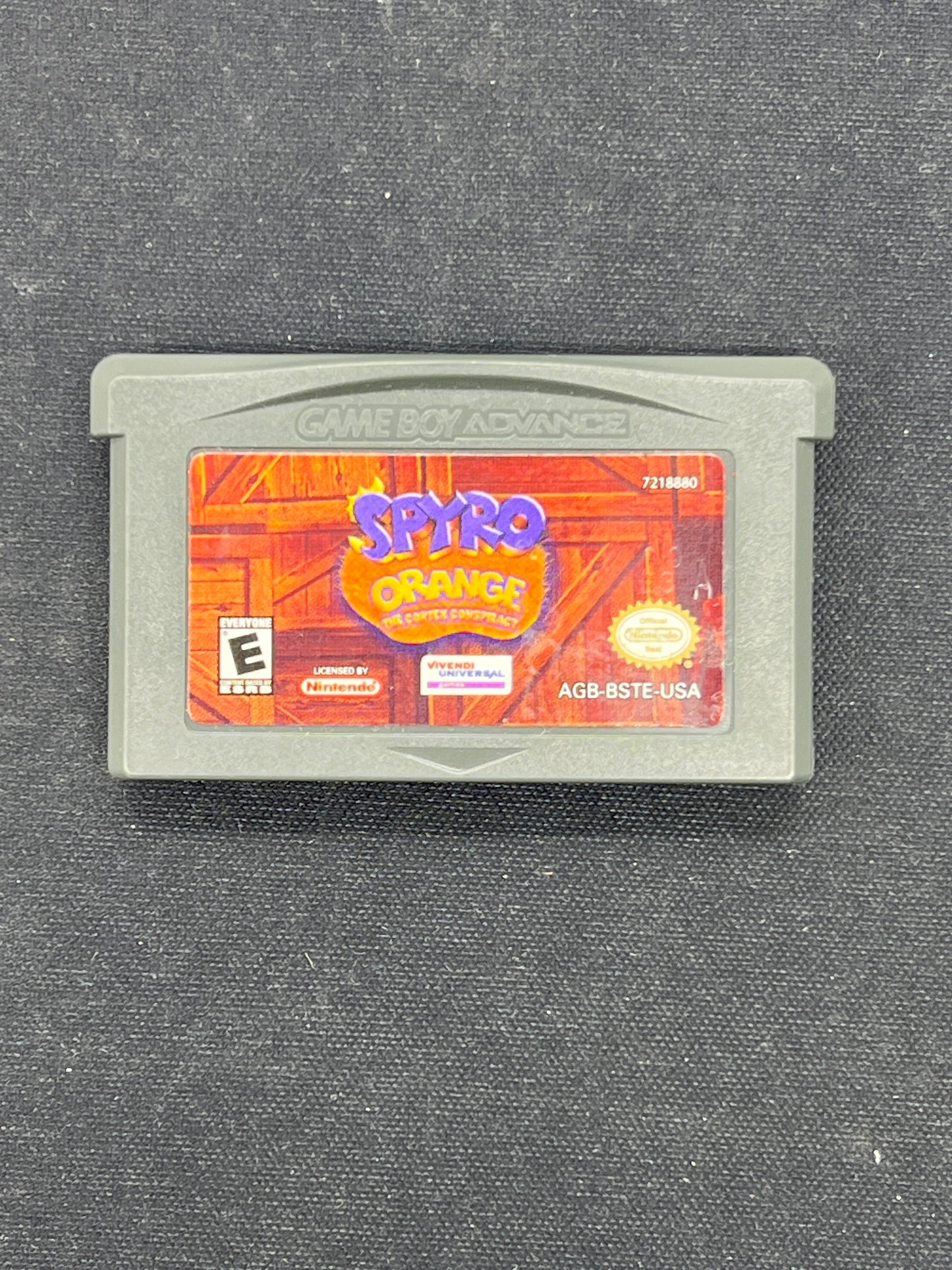 Auction Lot 493: Gameboy Advance Spyro Orange The Cortex Conspiracy Cartridge Only