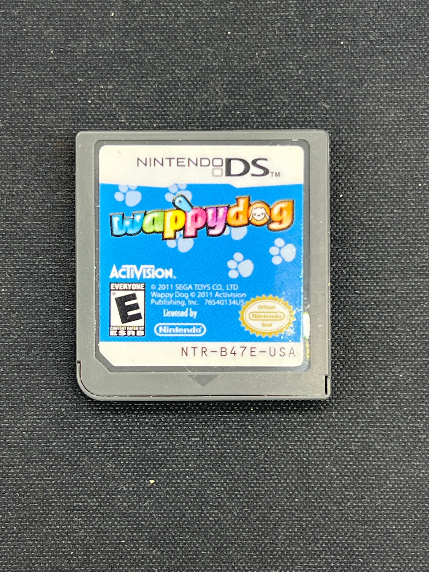 Auction Lot 100: Nintendo DS Wappydog Cartridge Only