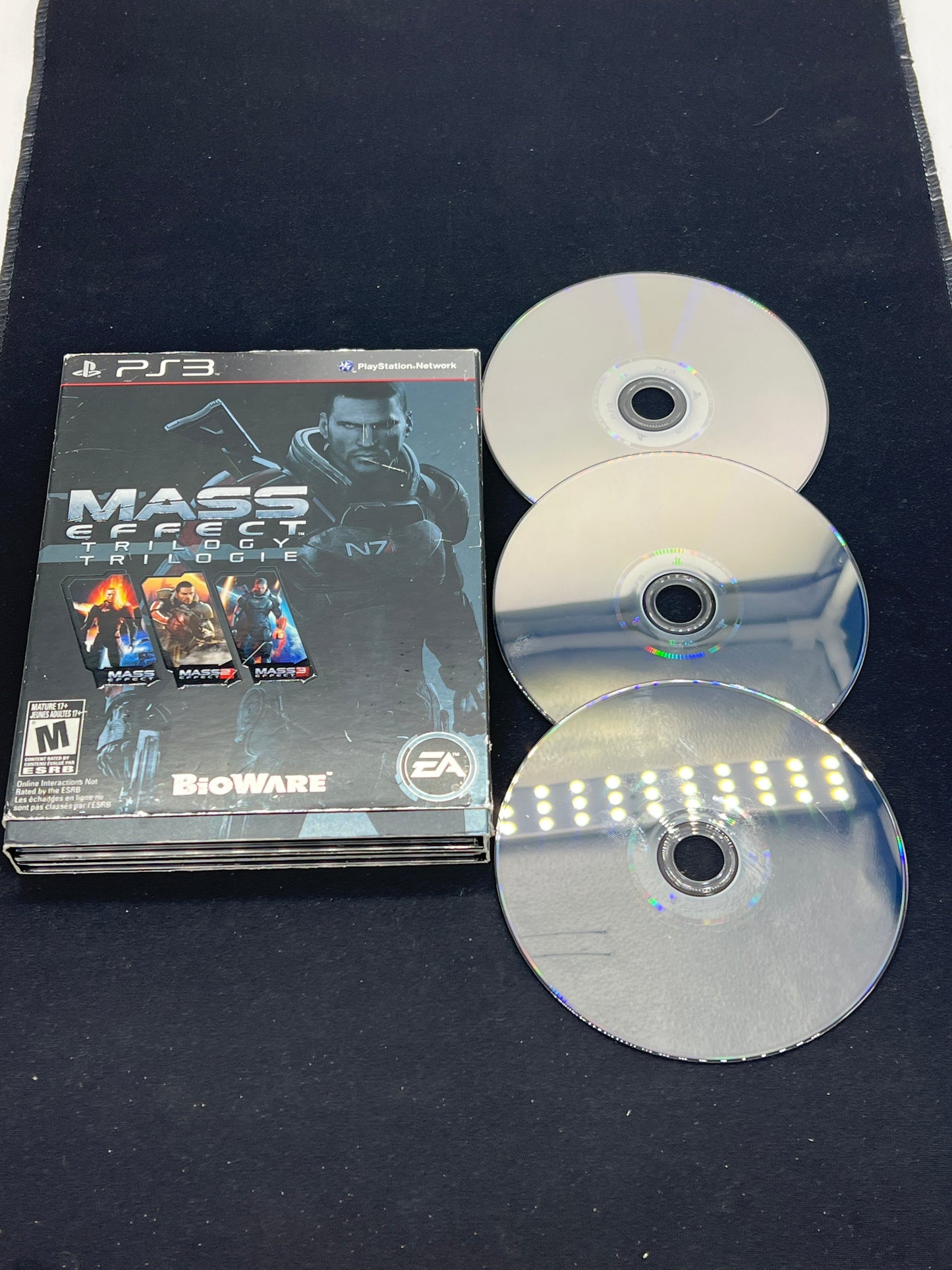 Auction Lot 15: Playstation3 Mass Effect Trilogy CIB