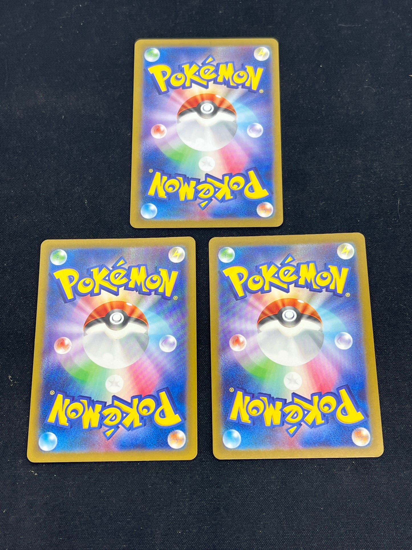 Auction Lot 253: Pokemon Cards Japanese Assorted Lot of 3 Shiny Treasure EX SR Full Arts Conditions Vary