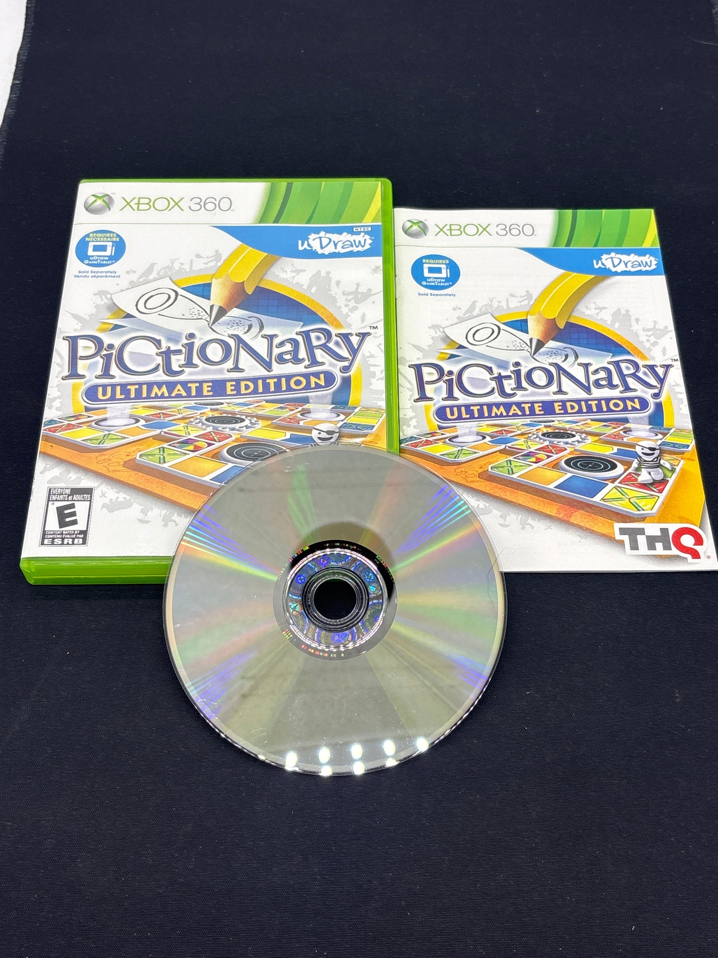 Auction Lot 45: XBOX 360 Pictionary Ultimate Edition CIB