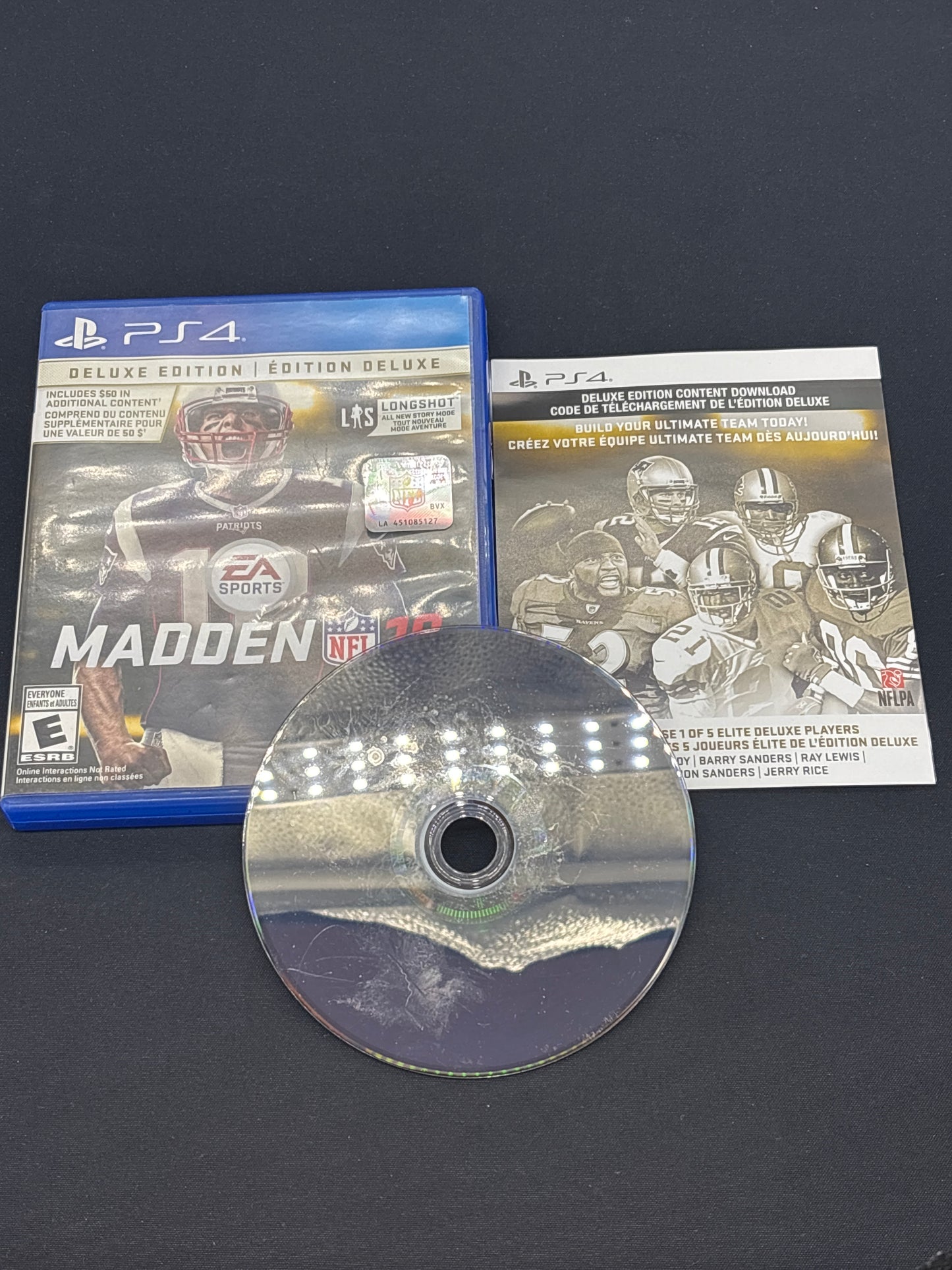 Auction Lot 177: Madden 18 Video Game PlayStation 4 CIB