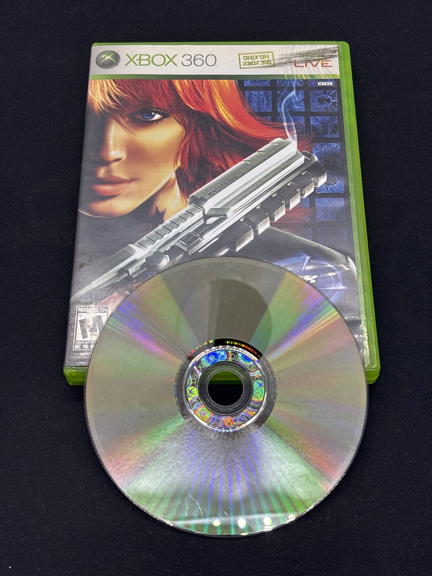 Auction Lot 115: XBOX 360 Perfect Dark Zero Video Game