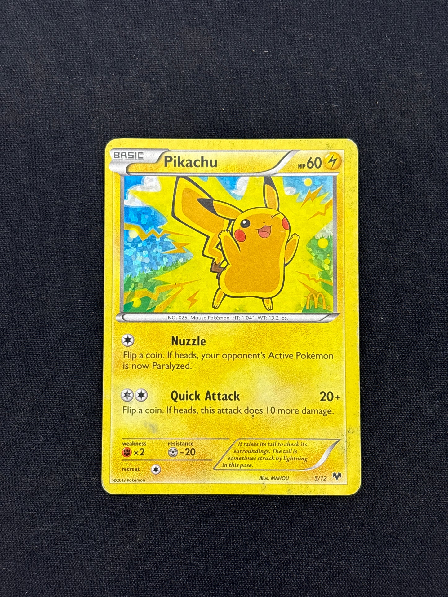 Auction Lot 207: Pikachu Card Conditions Vary