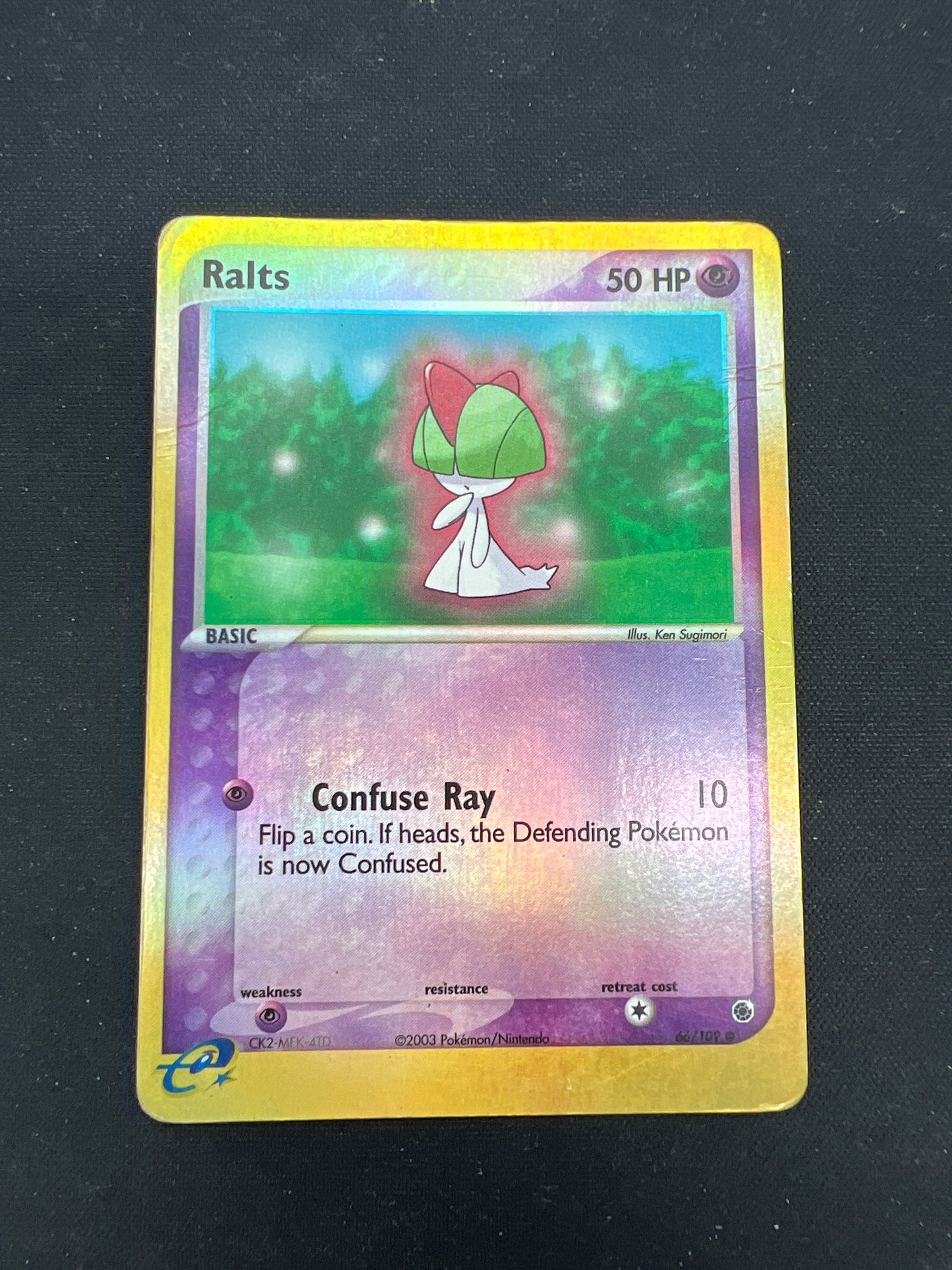 Auction Lot 155: Pokemon Cards Ralts Reverse Holo Ruby & Sapphire Conditions Vary