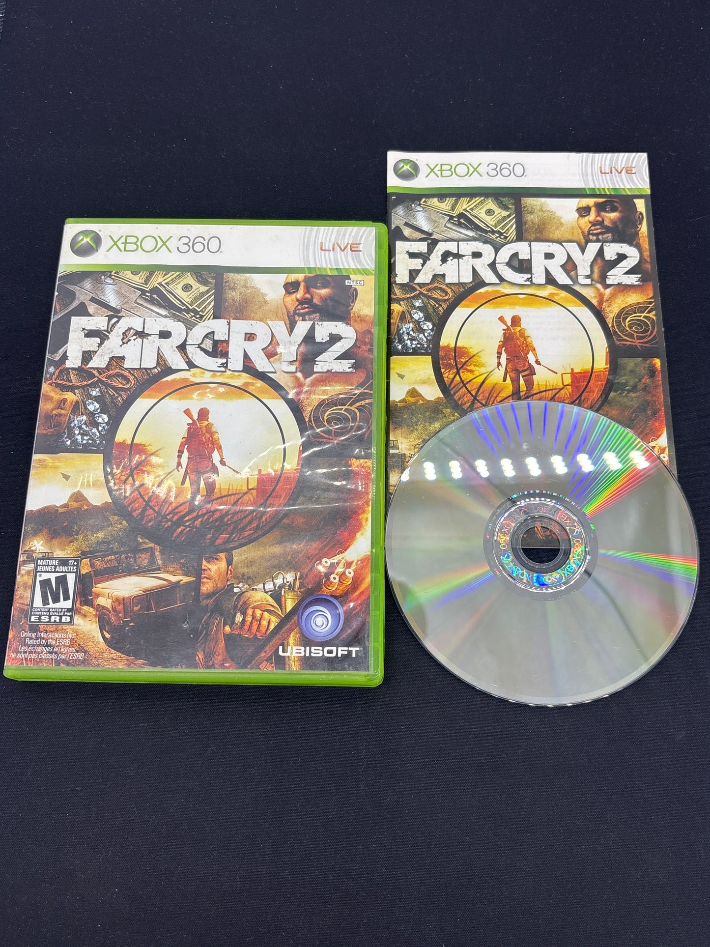 Auction Lot 221: XBOX 360 Video Game Lot of 3 Far Cry 2 3 4 CIB