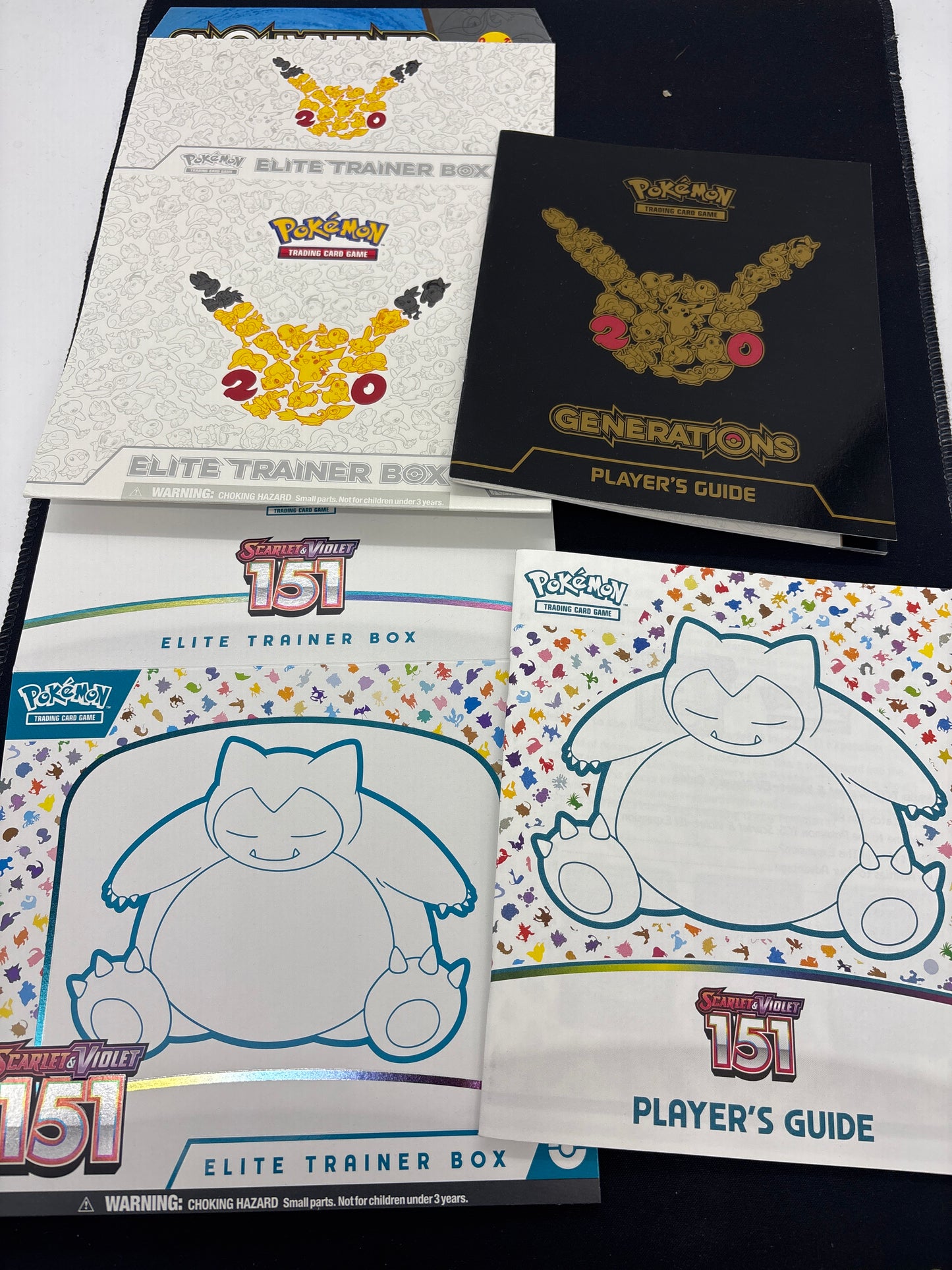 Auction Lot 289: Pokemon Card Empty Generations & 151 ETB Manual & Cover