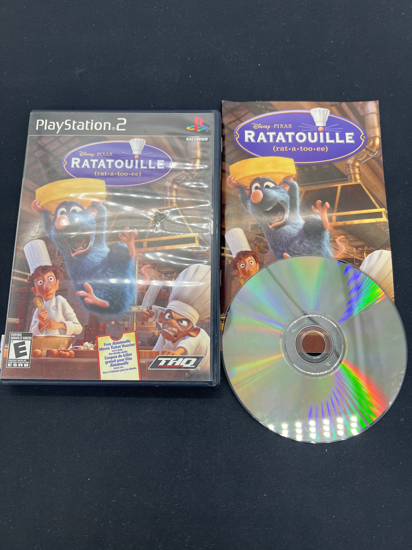 Auction Lot 55: PlayStation 2 Video Game Ratatouille CIB