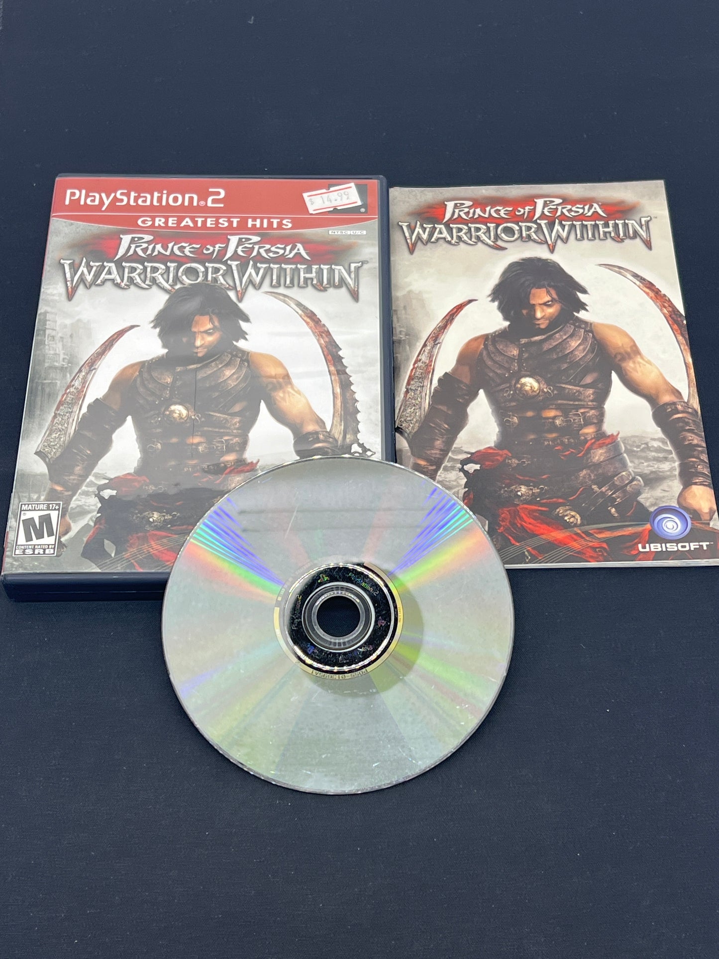 Auction Lot 283: PlayStation 2 Video Game Prince of Persia Warrior Within CIB