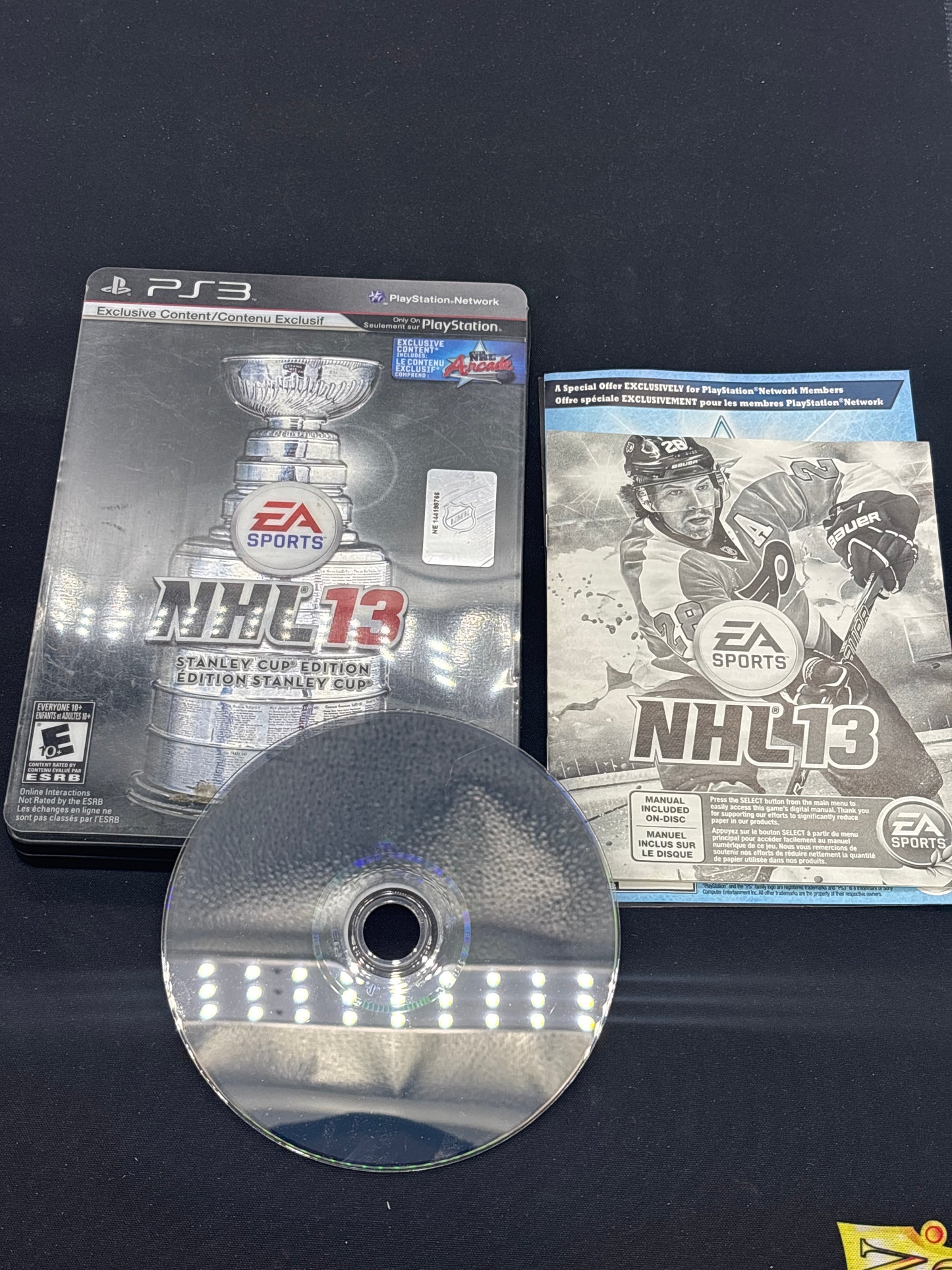 Auction Lot 204: NHL 13 Stanley Cup Edition Video Game PlayStation 3 CIB