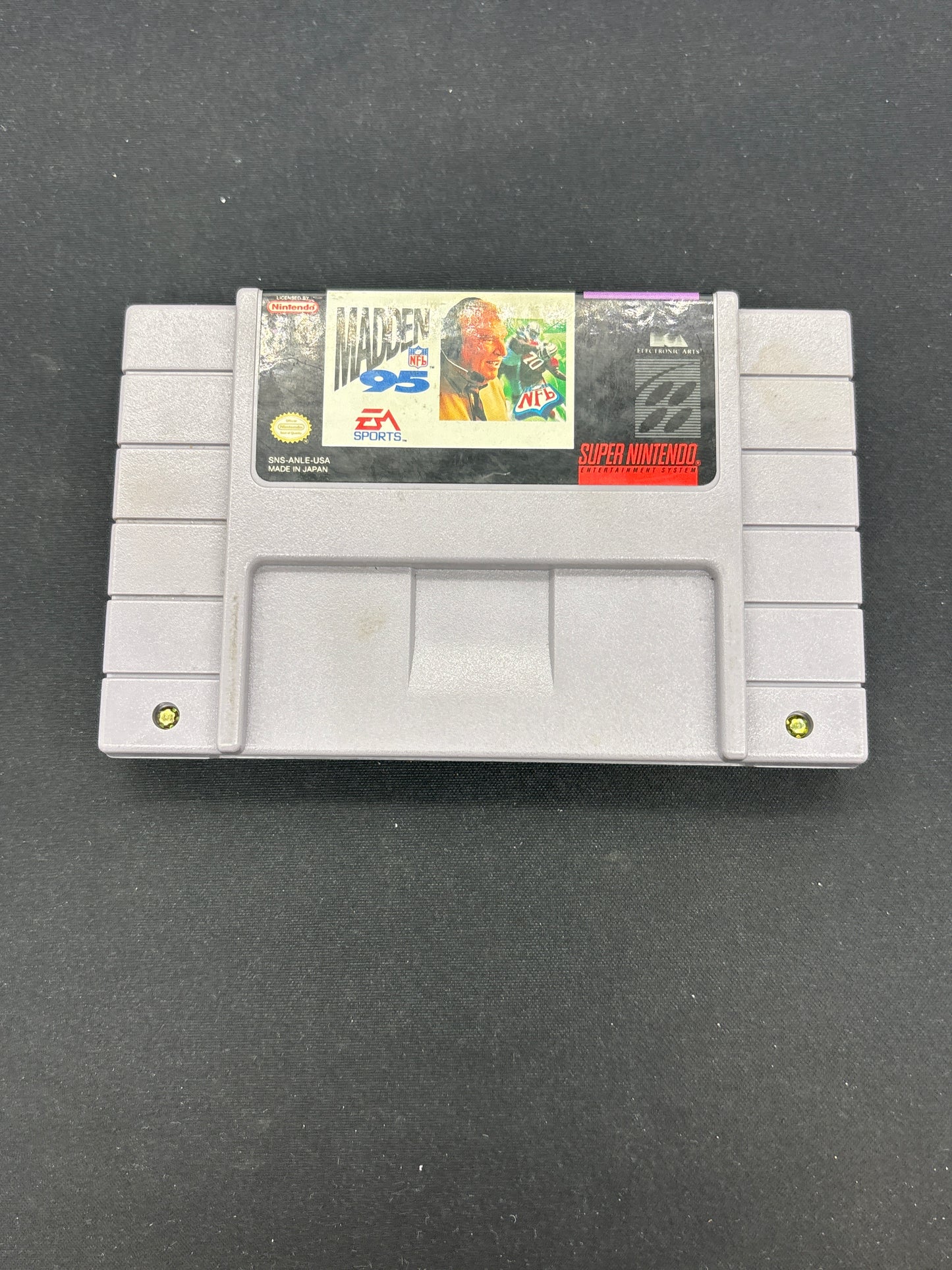 Auction Lot 156: SNES Video Game Madden '95