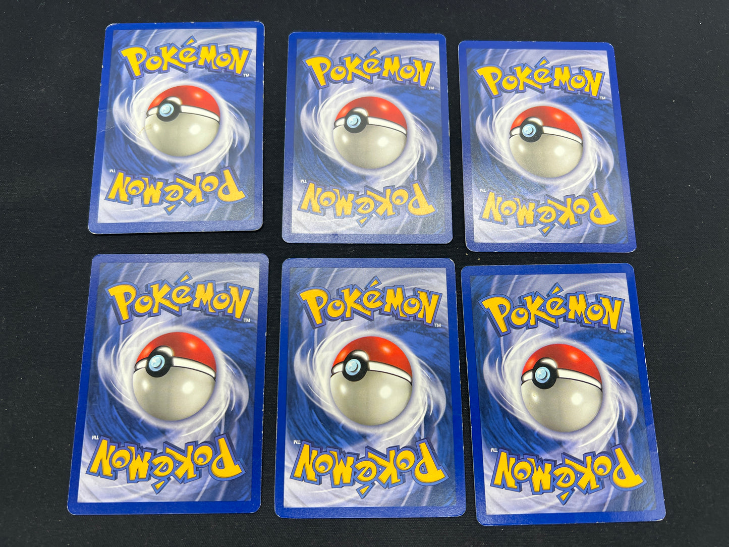 Auction Lot 151: Pokemon Cards Lot of 6 WOTC Base Set 2 Commons Uncommons Conditions Vary