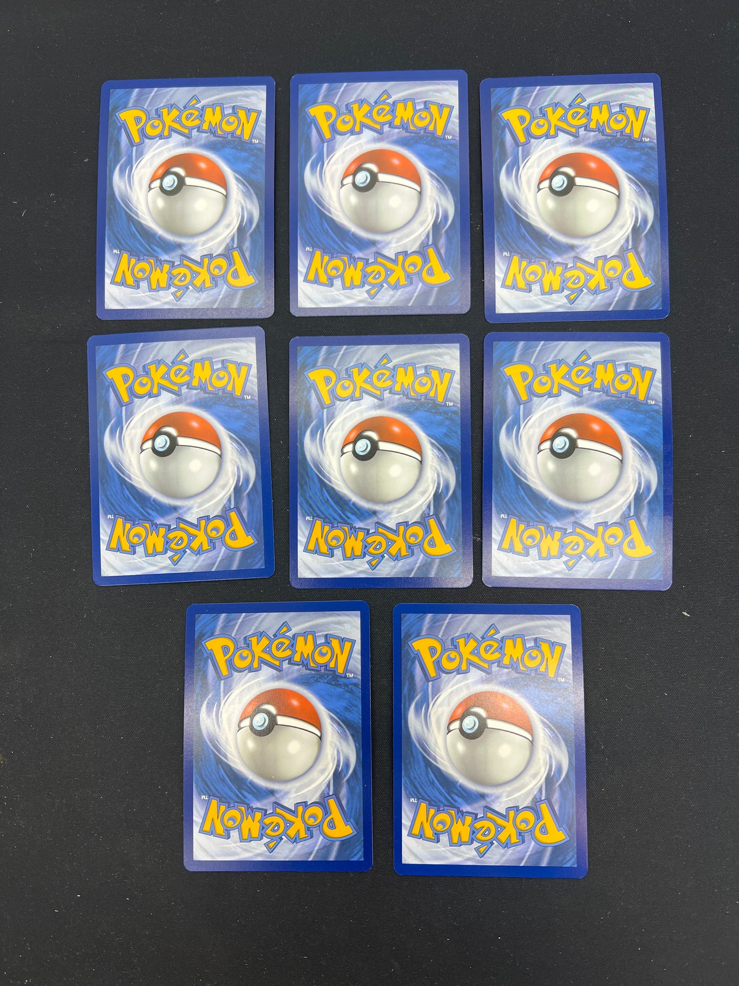 Auction lot 90: Pokemon Cards lot of 8 Assorted Prismatic Evolutions Pokeball Pattern Conditions Vary
