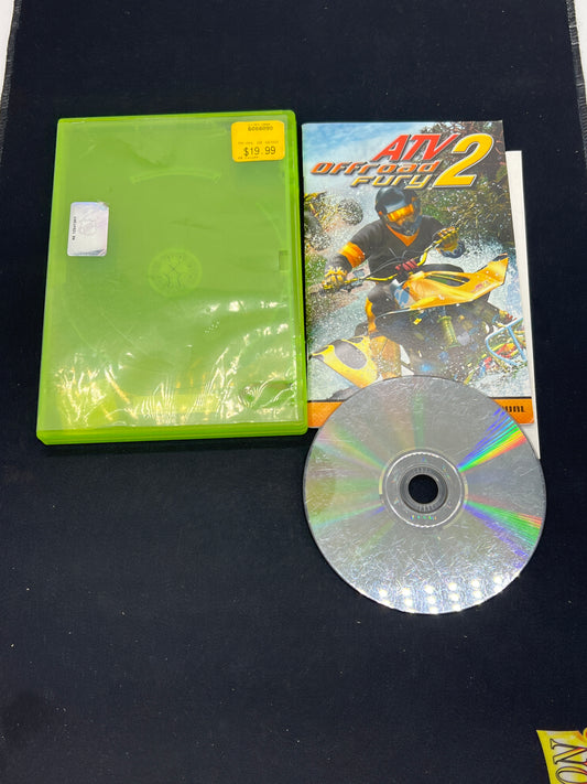 Auction Lot 11: Playstation2 ATV Offroad Fury 2 Disc & Case