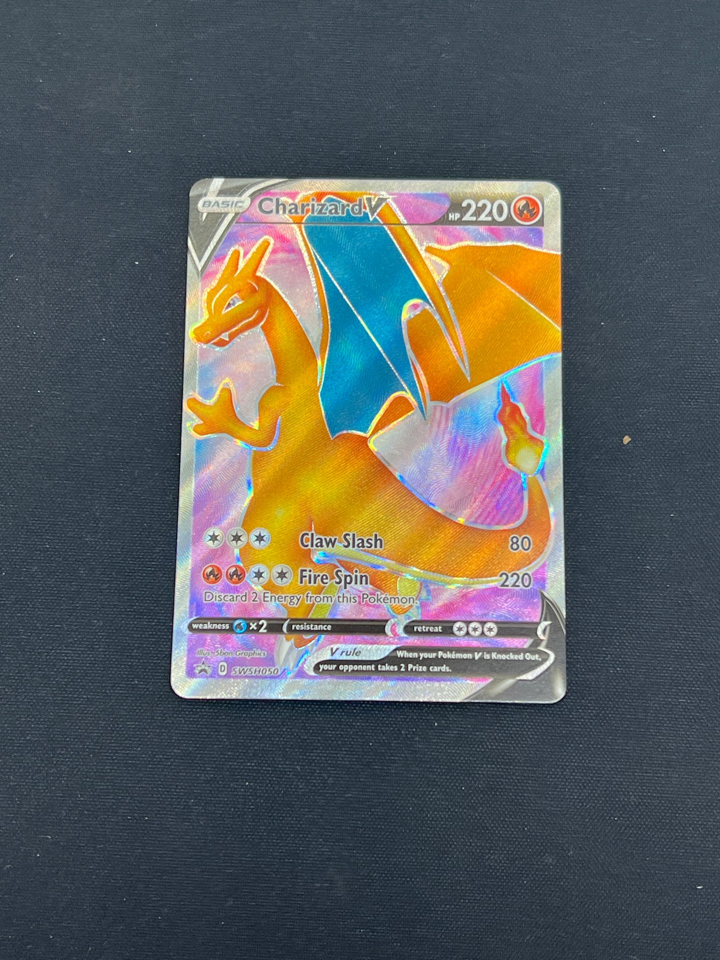 Auction Lot 266: Pokemon Cards Charizard V Champions Path ETB Promo Condition Vary