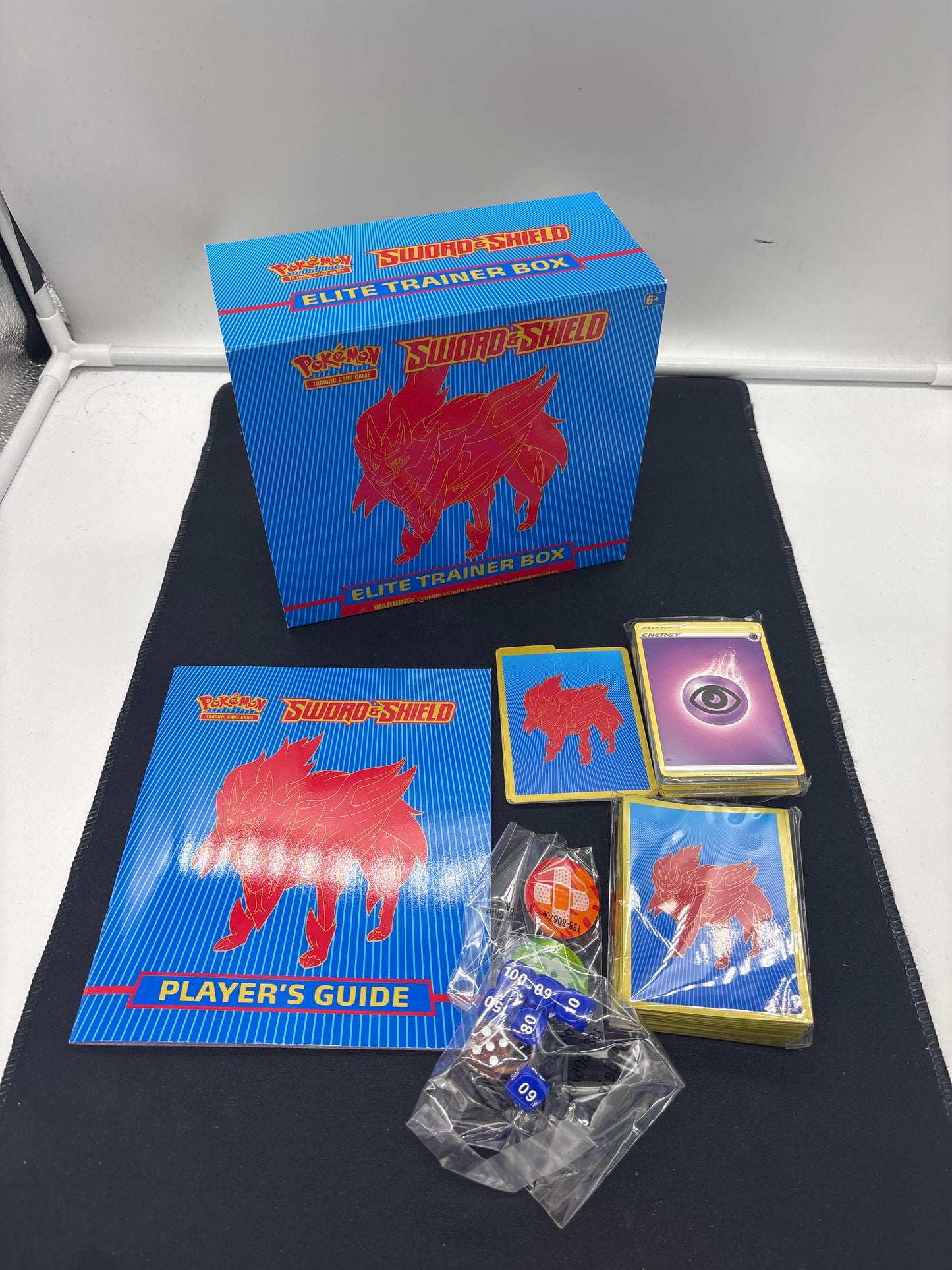 Auction Lot 219: Pokemon Sword and Shield Base ETB Empty Box With Accessories