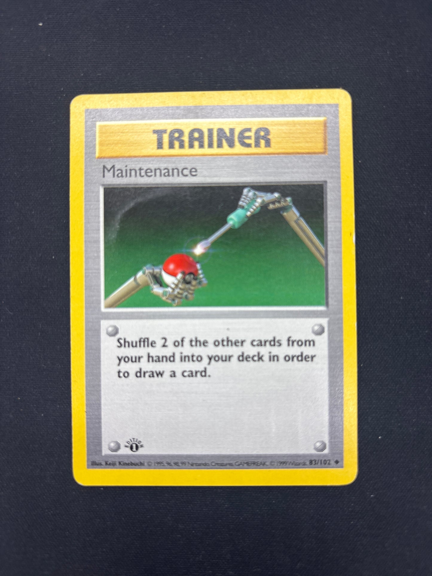 Auction Lot 350: Pokemon Card Maintenance 1st Edition Shadowless Base Set Conditions Vary