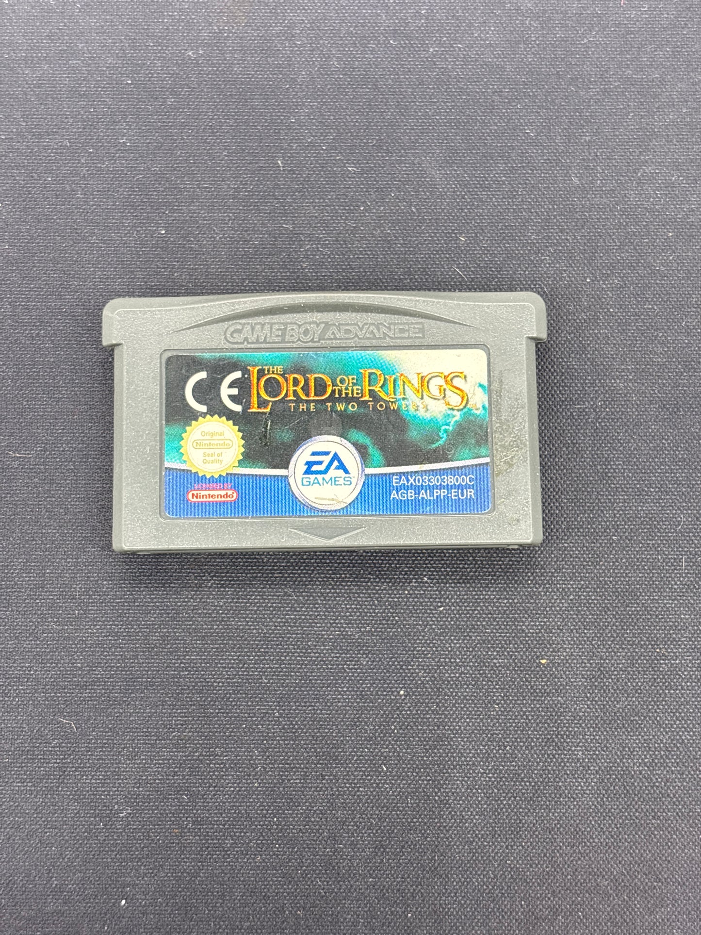 Auction Lot 100: Lord of the Rings Nintendo Gameboy Advance Video Game Loose