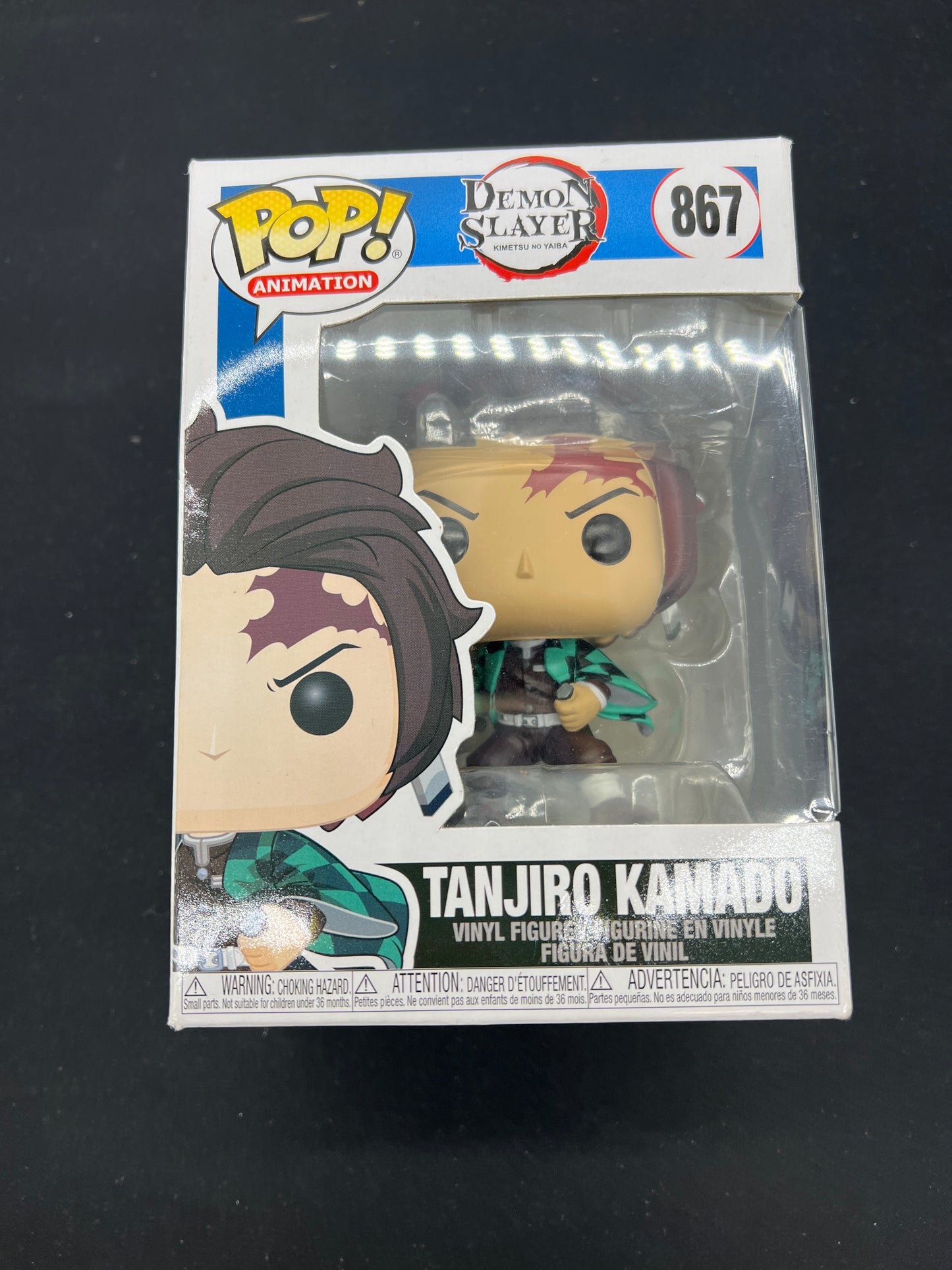 Auction Lot 9: POP Funko Demon Slayer Tanjiro Kamada 867 Figure