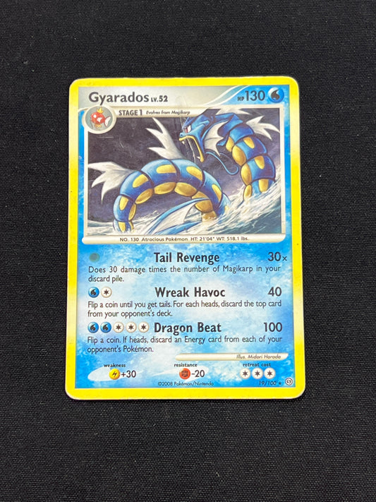 Auction Lot 292: Pokemon Cards Gyarados Rare DP Stormfront Conditions Vary