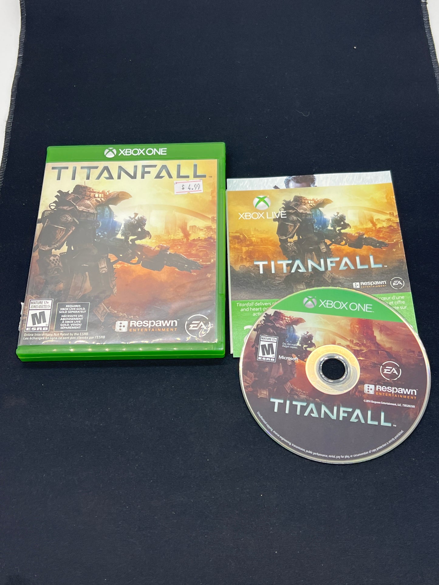 Auction Lot 89: XBOX One Titanfall CIB