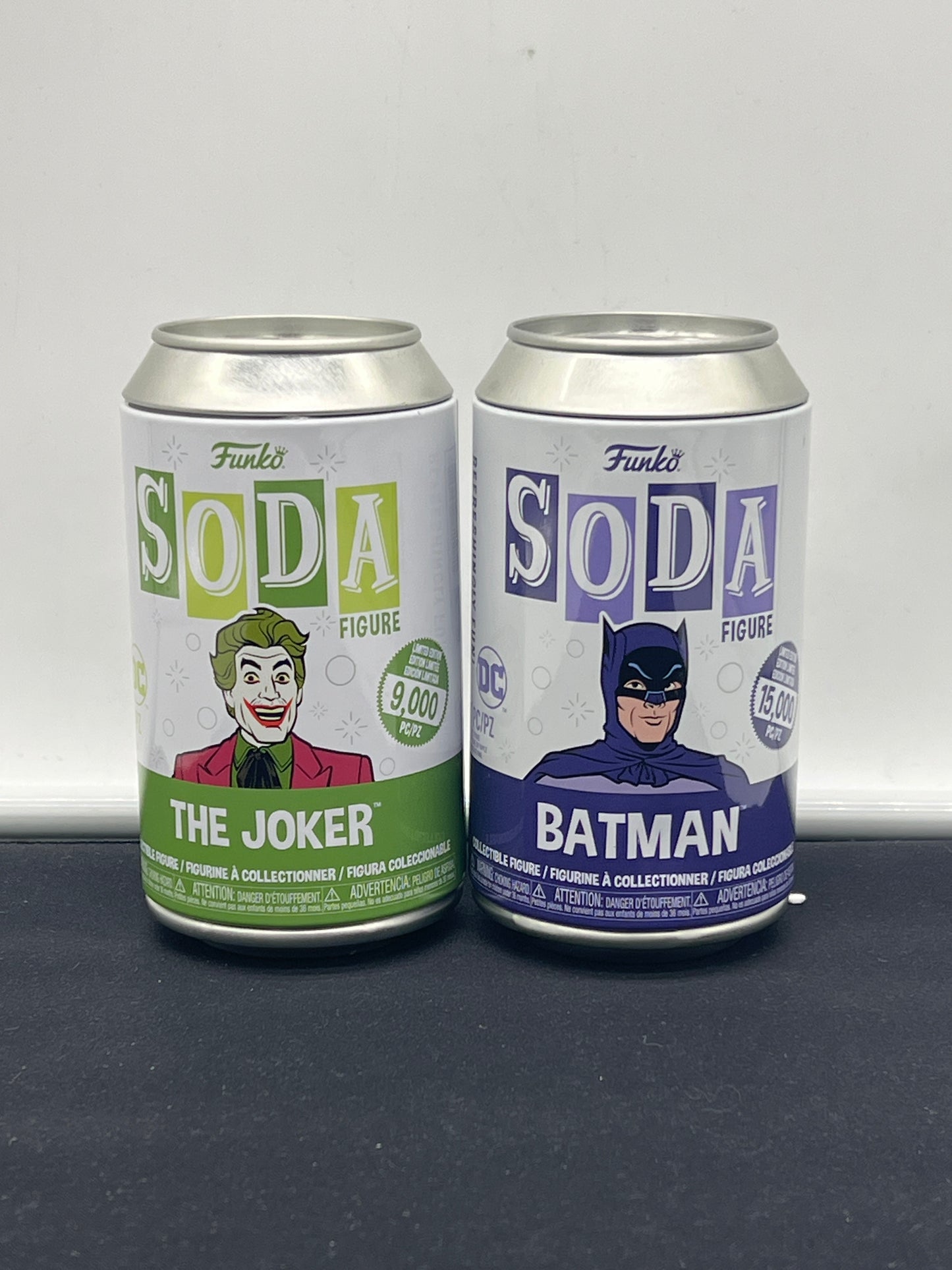 Auction Lot 144: Funko Soda Lot of 2 The Joker & Batman