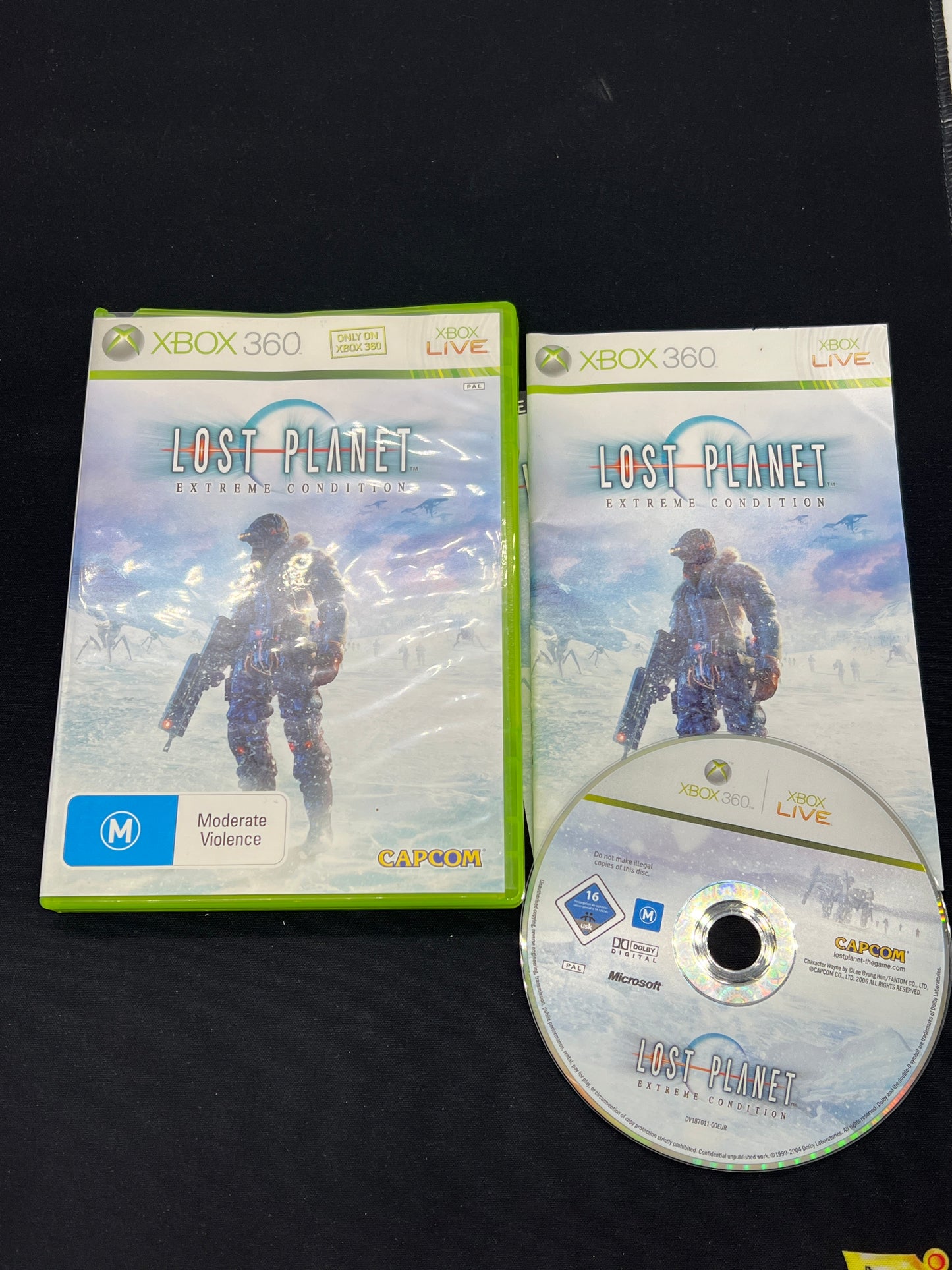 Auction Lot 128: XBOX 360 Lost Planet Extreme Conditions CIB