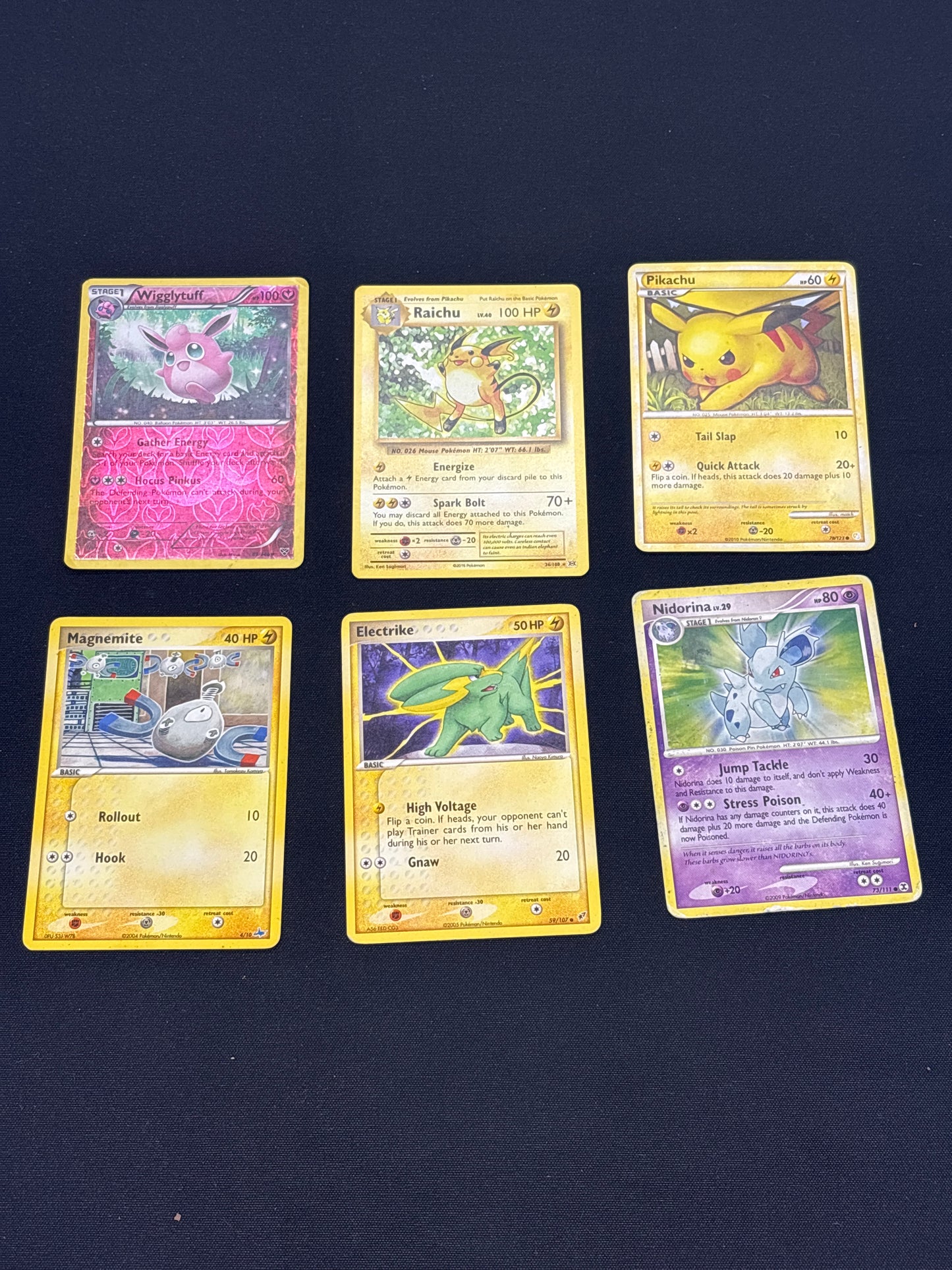 Auction Lot 190: Pokemon Card Lot 2 Conditions Vary