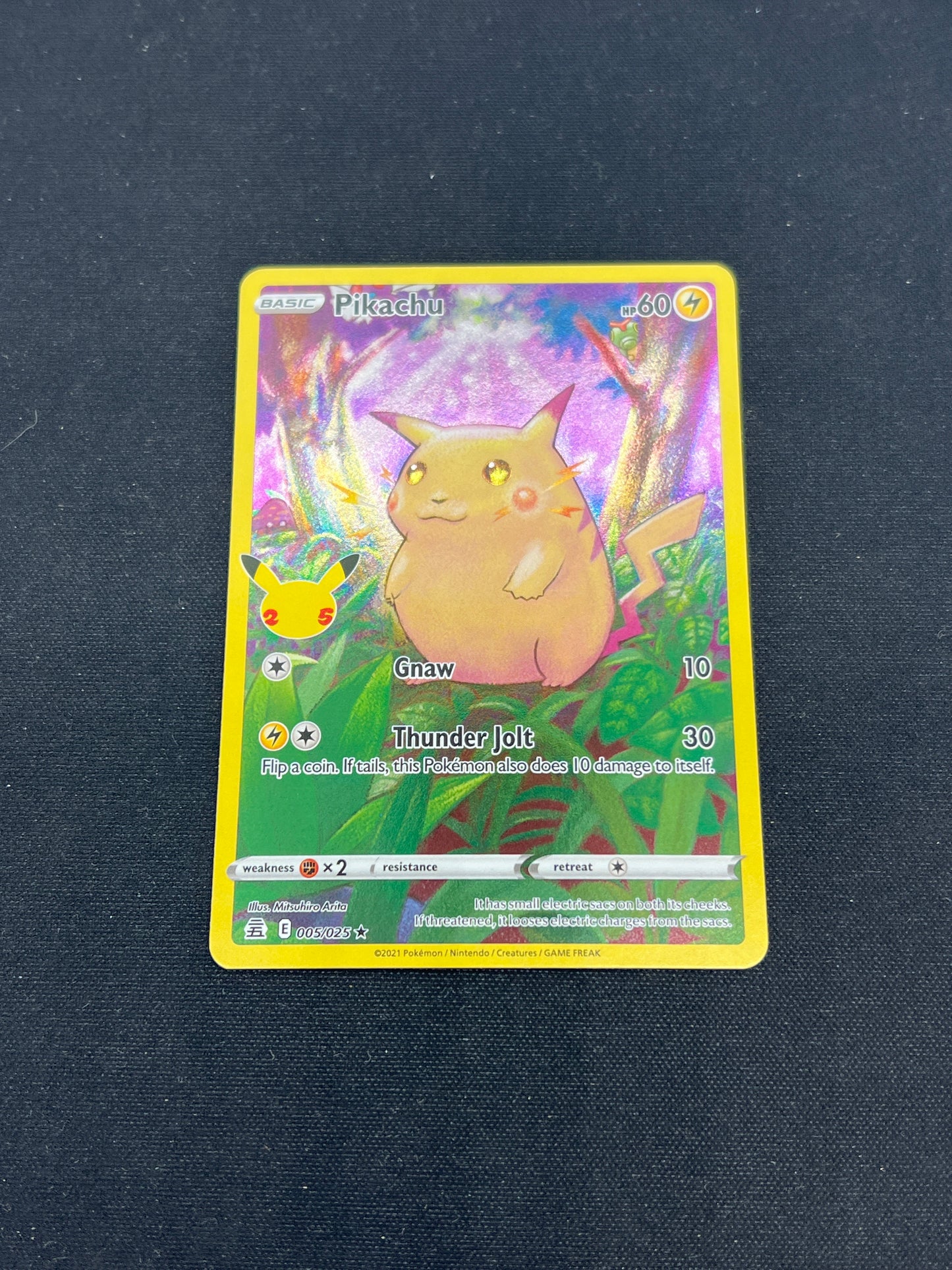 Auction Lot 332: Pokemon Cards Pikachu Full Art Celebrations Condition Vary