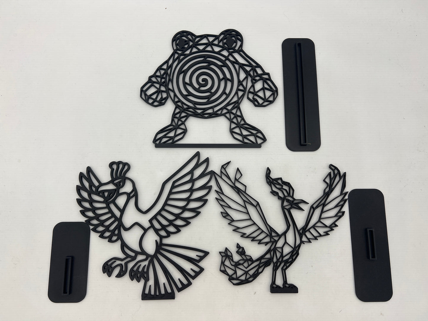 Auction Lot 10: Assorted Lot of 3 Pokemon Custom 3D Printed Figures