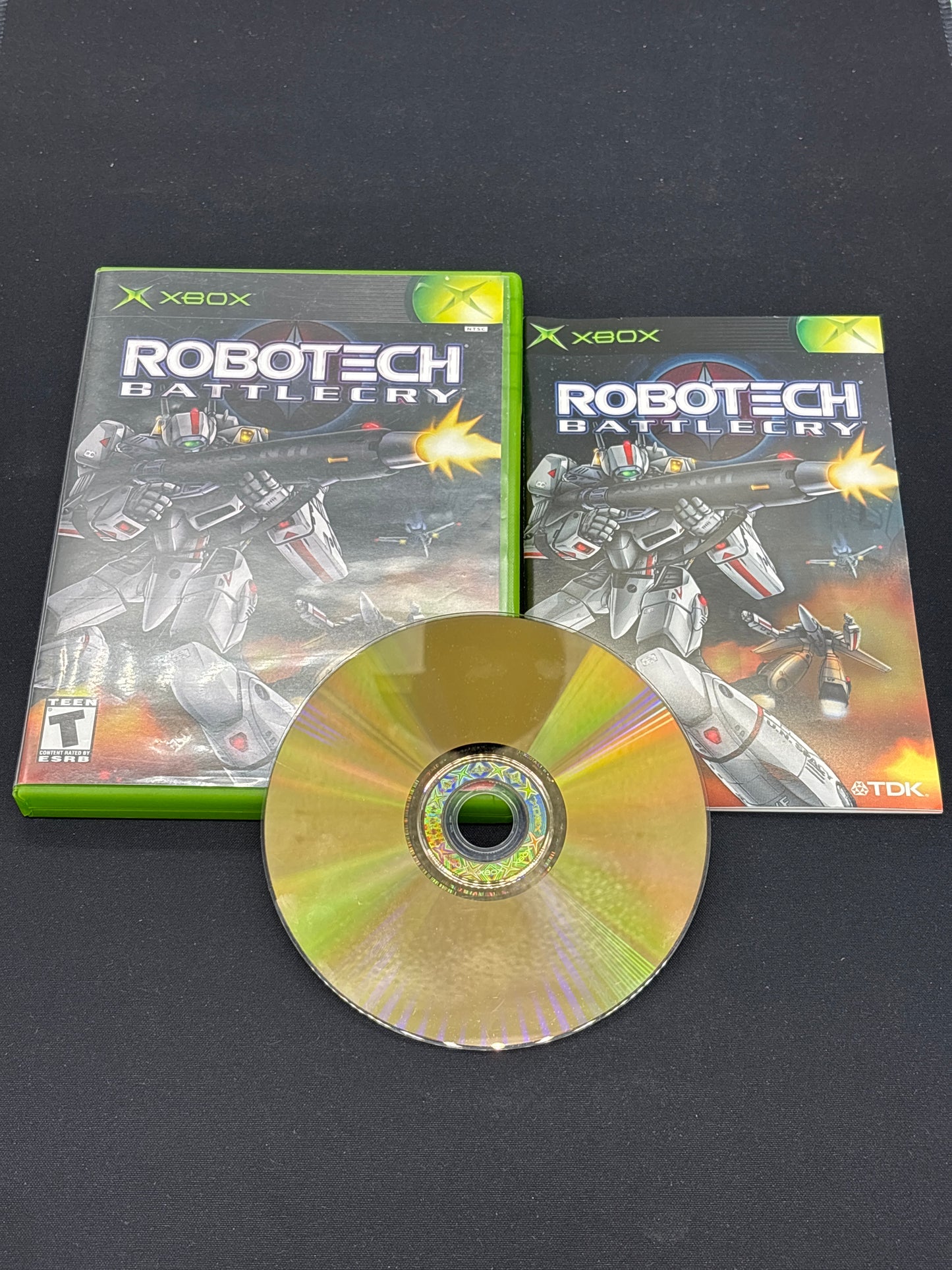 Auction Lot 136: Robotech Battlecry Video Game XBOX CIB