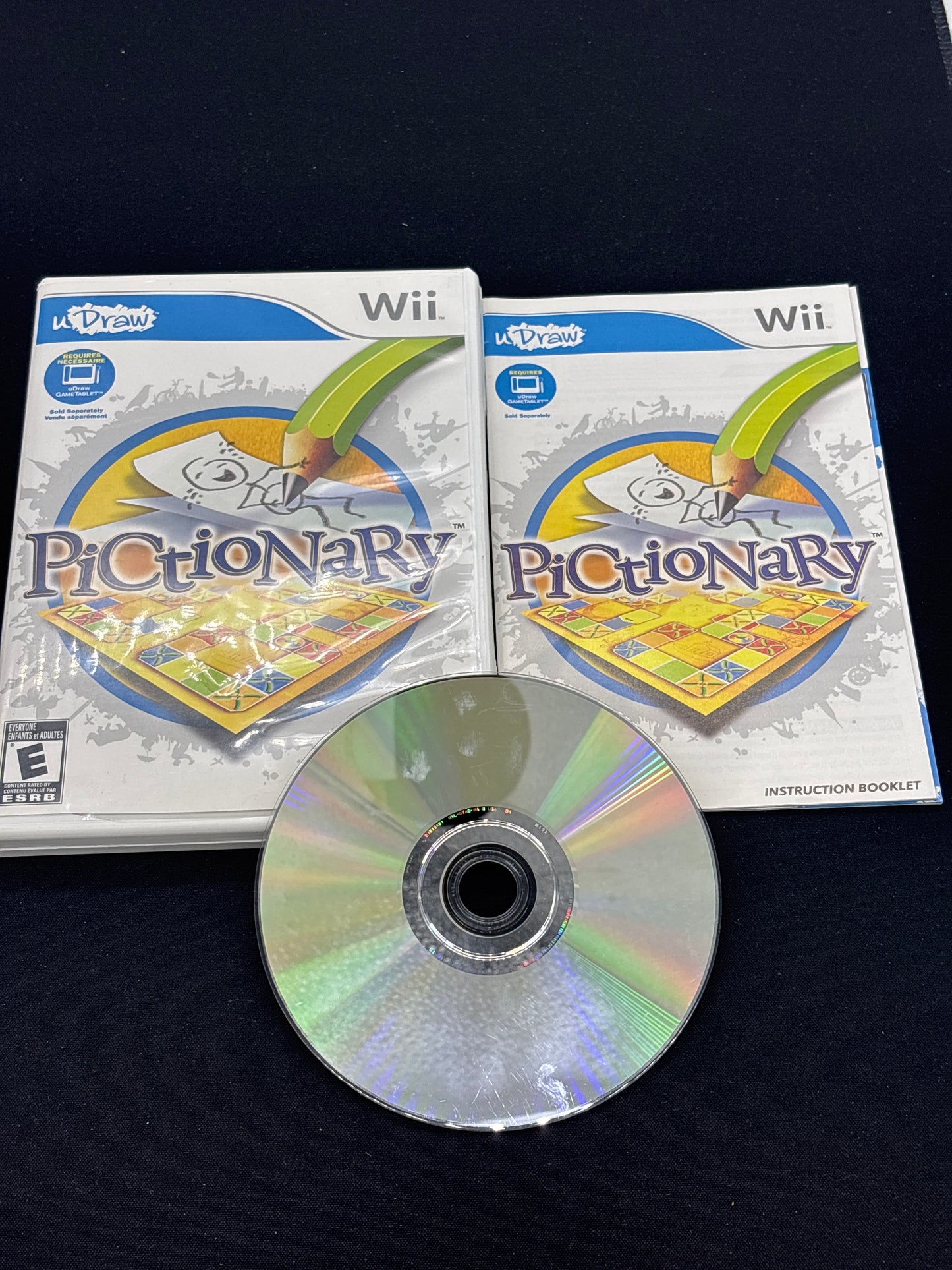 Auction Lot 156: Nintendo WII Pictionary Video Game CIB