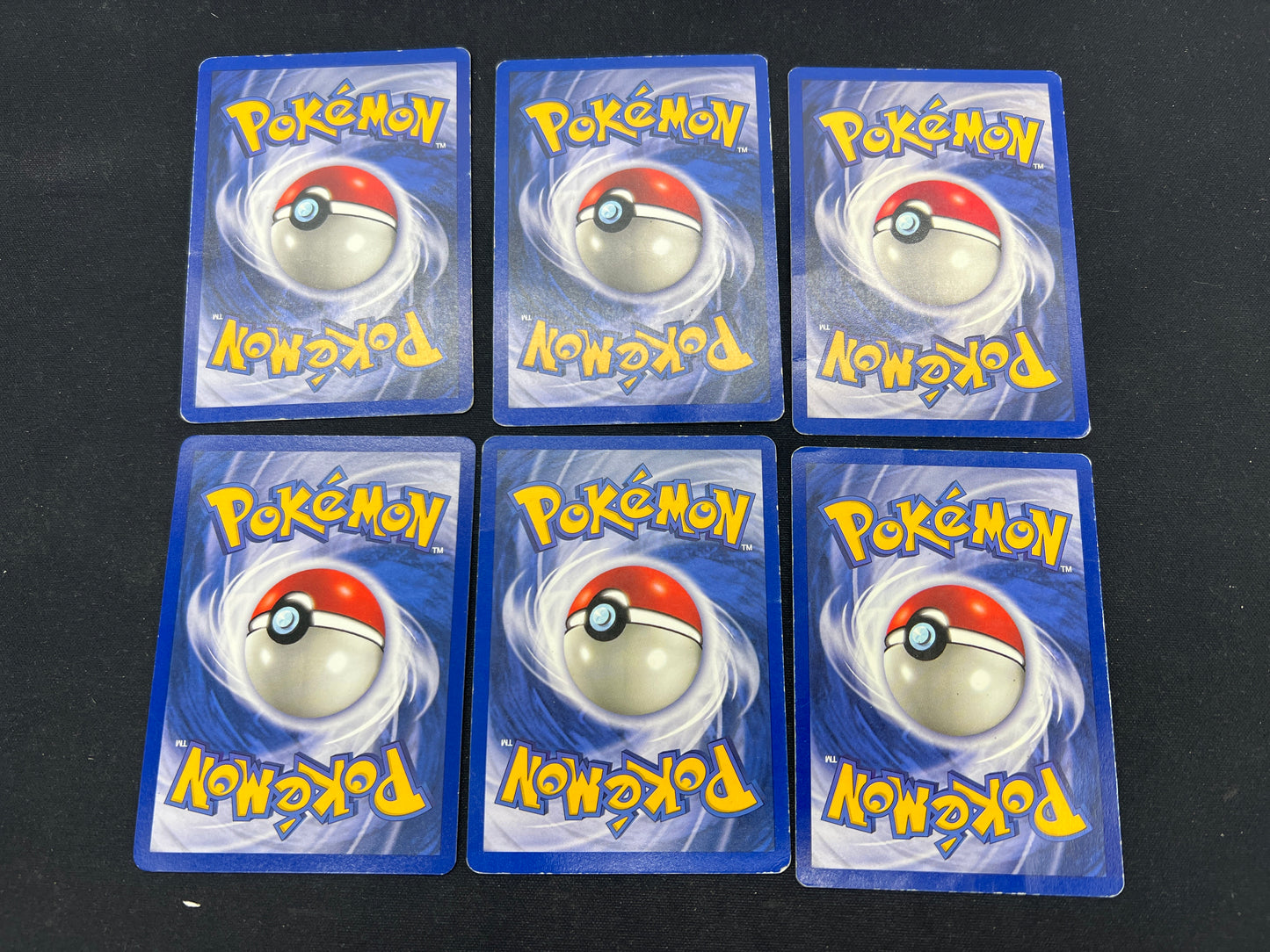 Auction Lot 148: Pokemon Cards Lot of 6 WOTC Base Set Commons Uncommons Conditions Vary