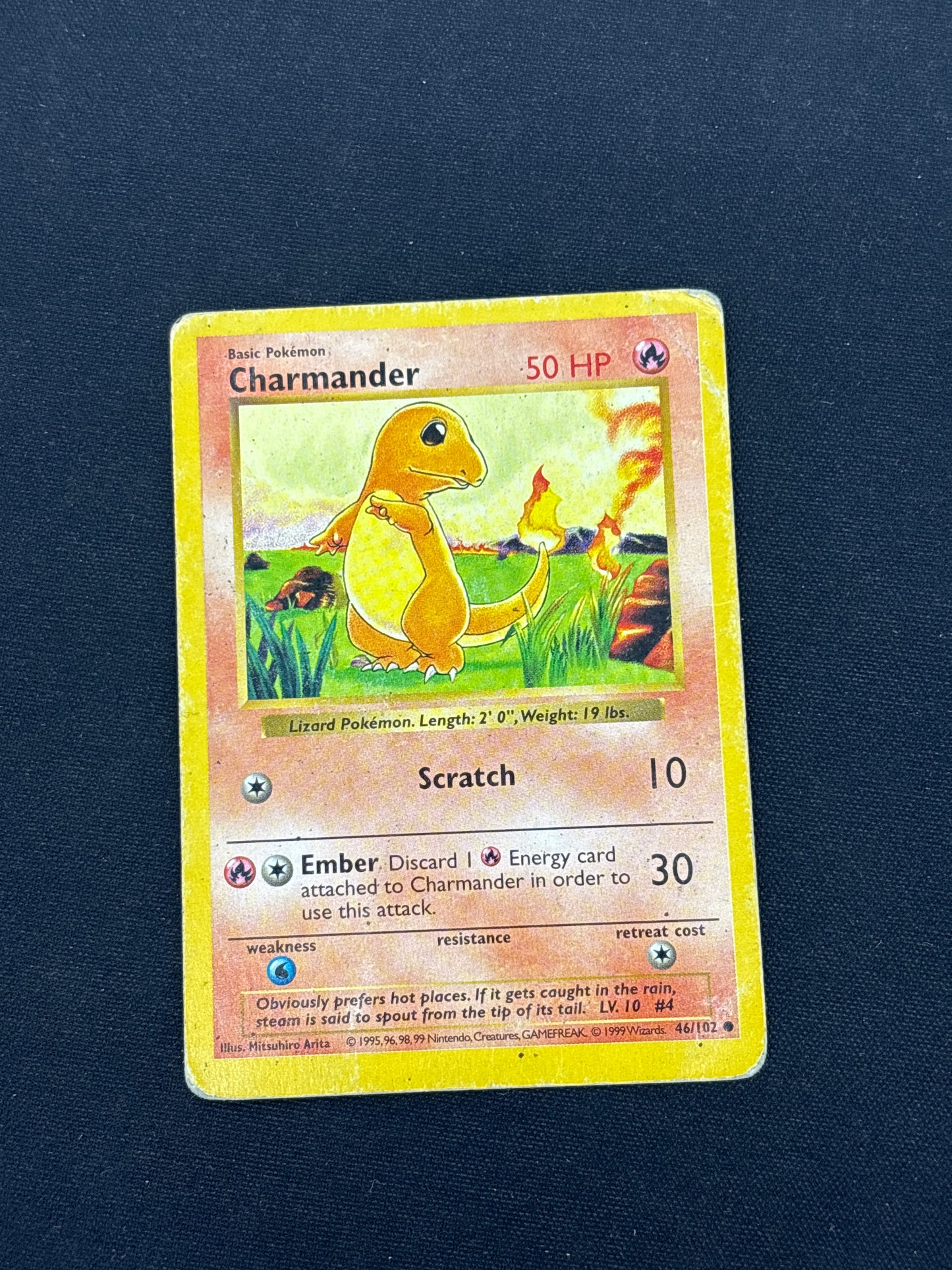 Auction Lot 24: Charmander Shadowless Base Set Card Conditions Vary