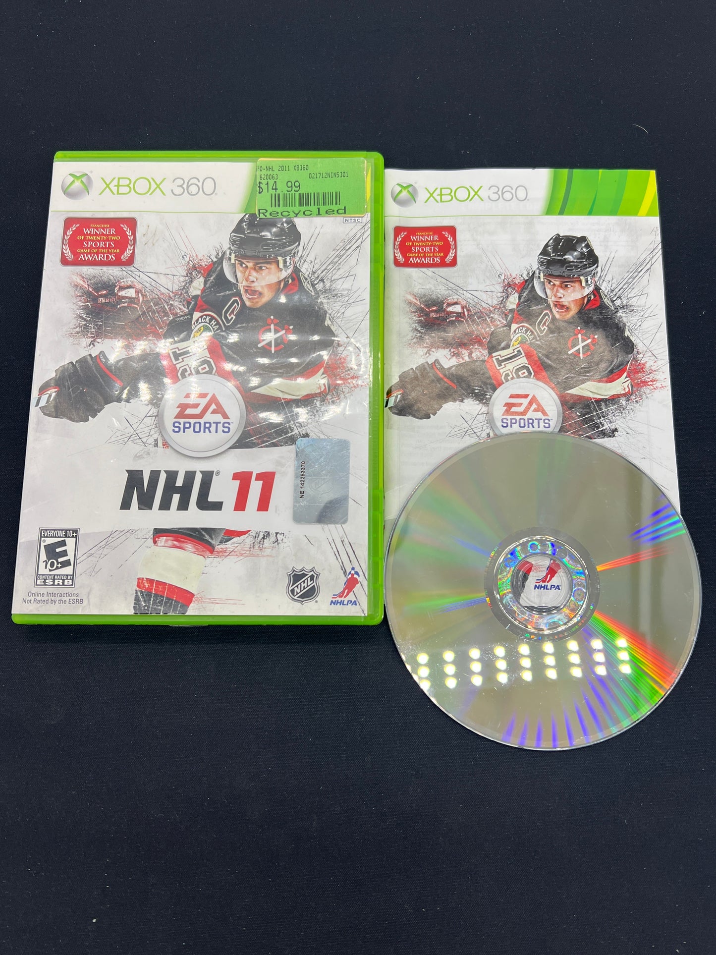 Auction Lot 4: XBOX 360 Video Game NHL Lot