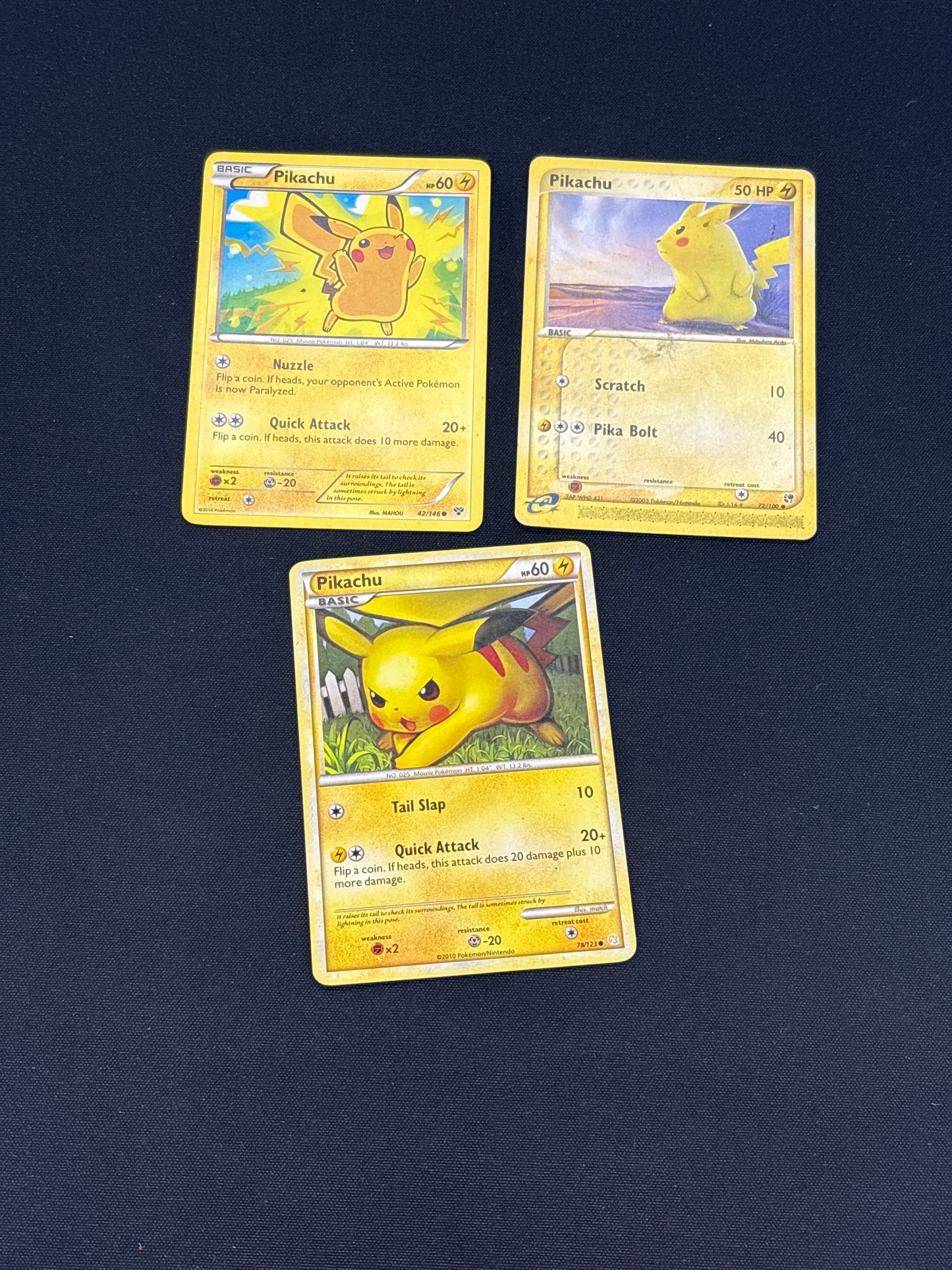 Auction Lot 194: Pokemon Card Lot 6 Conditions Vary
